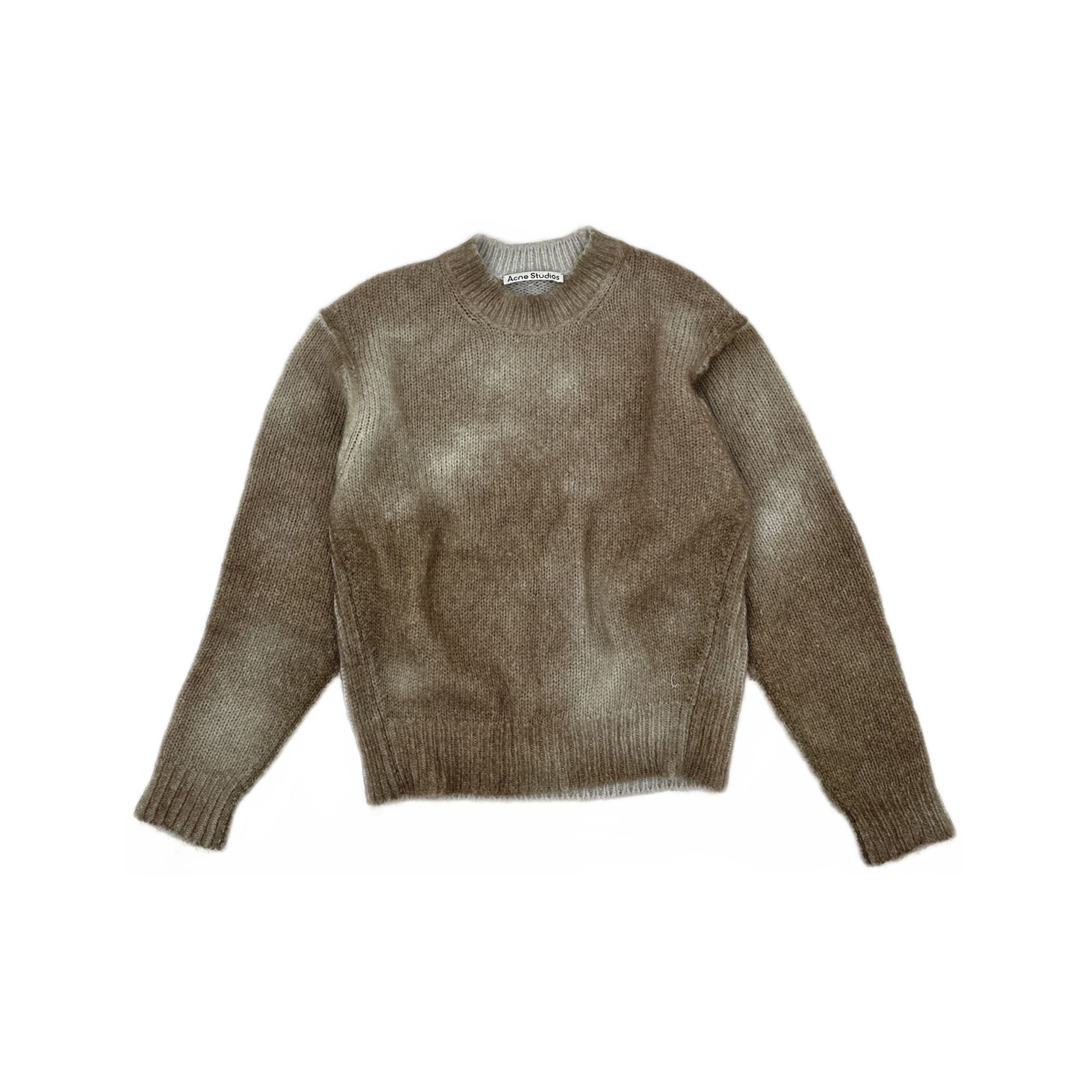 Acne Studios Acne Studios Spray Print Mohair Sweater Size XS Size XS / US 0-2 / IT 36-38 - 1 Thumbnail