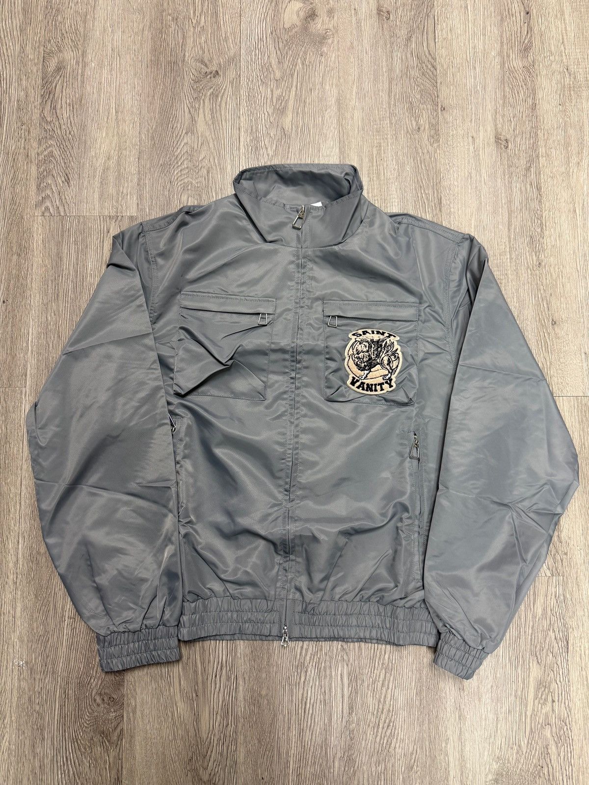 Saint Vanity Saint vanity nylon cargo set gray shorts + jacket small Size US S / EU 44-46 / 1 - 2 Thumbnail