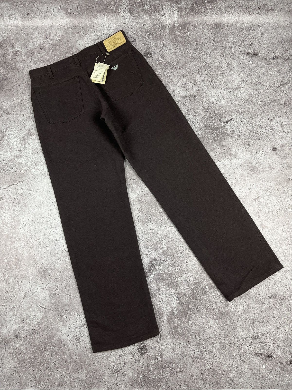 Armani × Giorgio Armani × Vintage Rare🔥Vintage Armani Jeans Pantalone Castagna Size US 30 / EU 46 - 8 Thumbnail