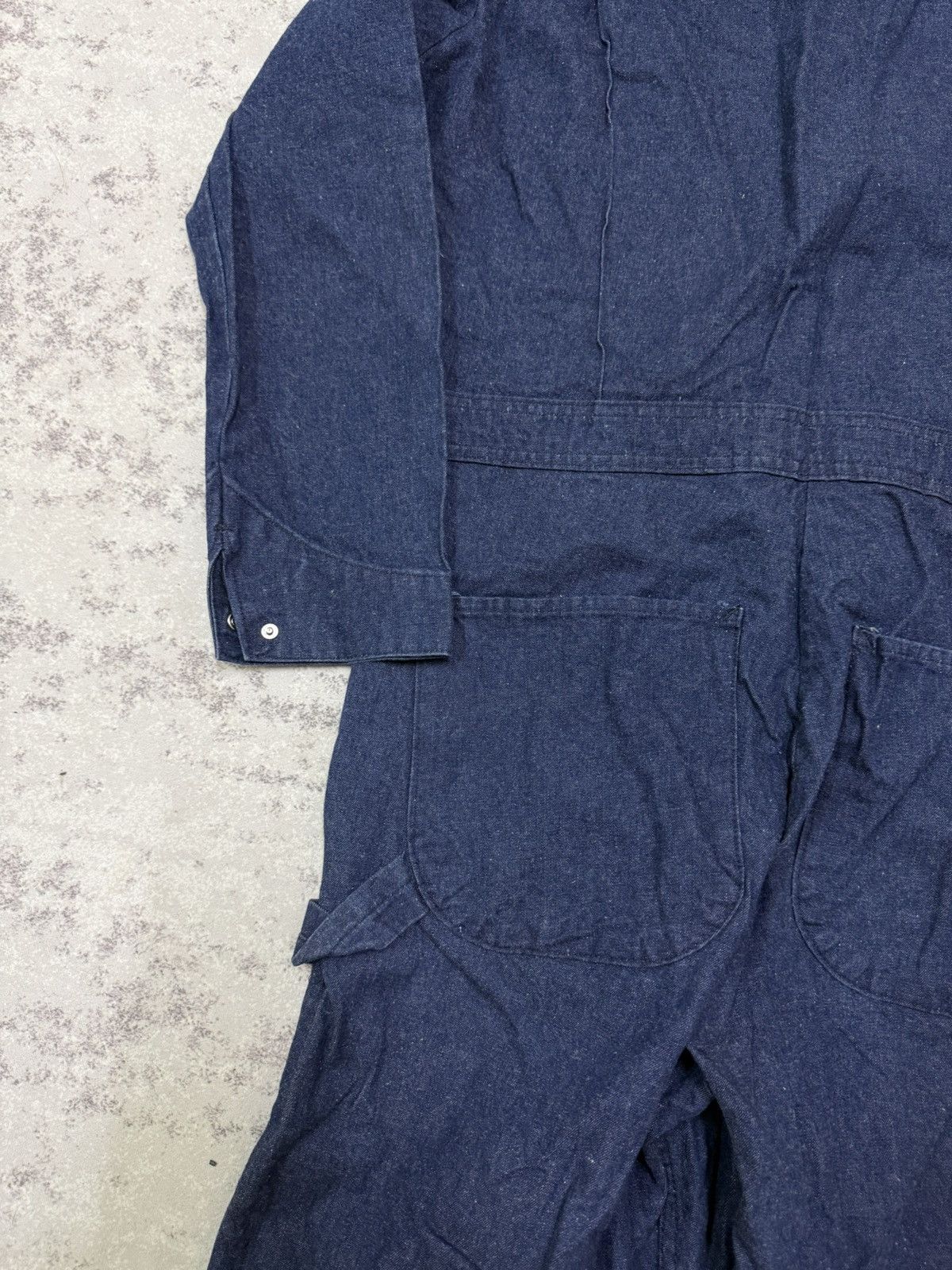 Vintage Unbranded Carpenter Denim Overall Size US 36 / EU 52 - 12 Thumbnail