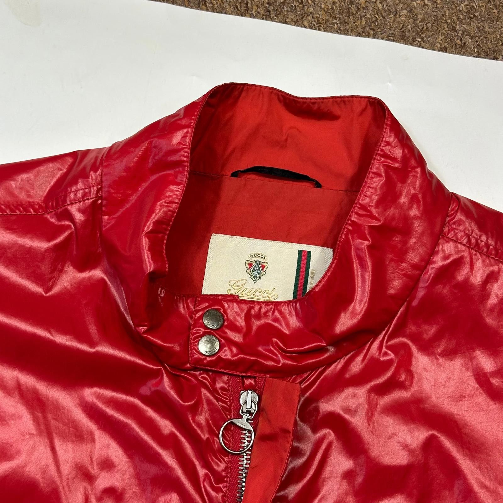 Other Gucci 2009 Gloss Nylon Prismatic Bomber Jacket - IT54 (L/XL) Size US L / EU 52-54 / 3 - 3 Thumbnail