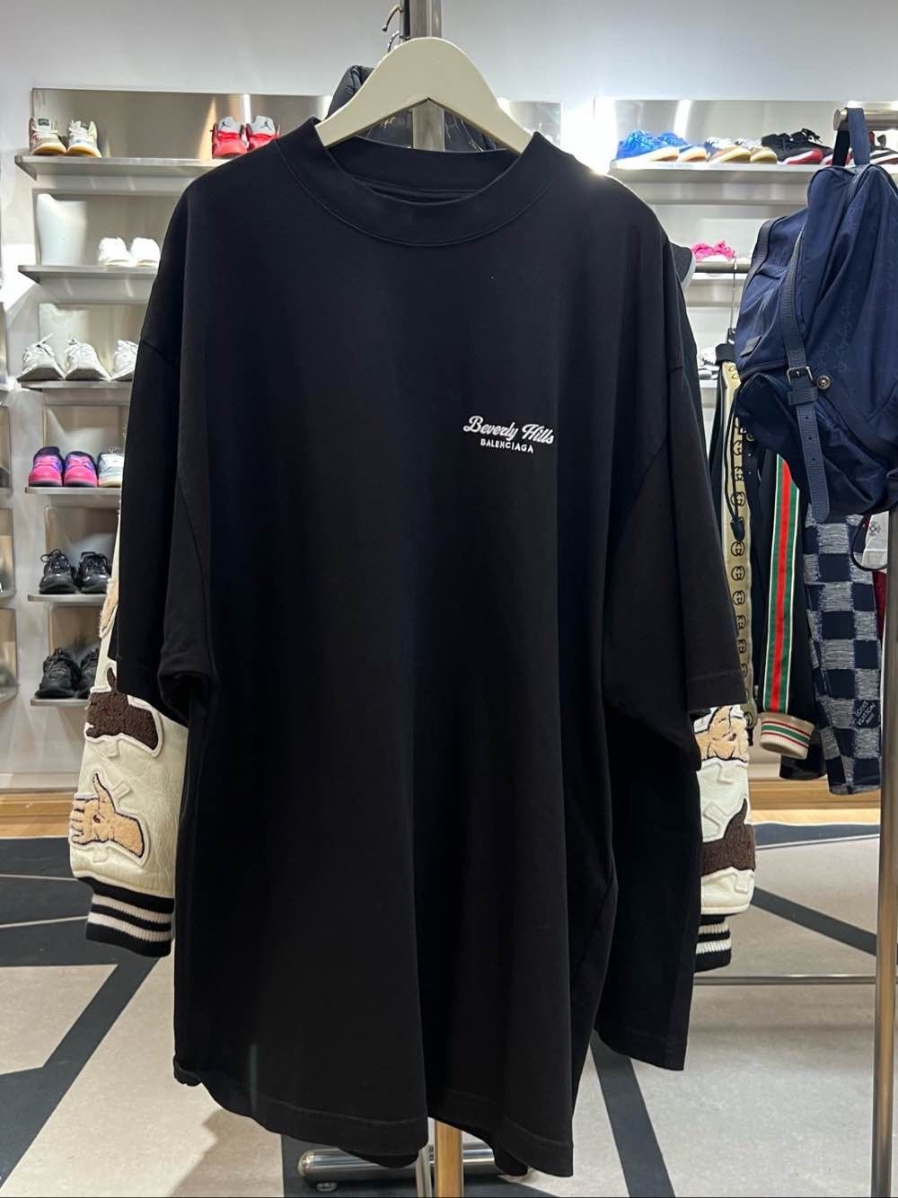 Balenciaga Balenciaga Beverly Hills Logo T-Shirt Size L Size US L / EU 52-54 / 3 - 1 Thumbnail