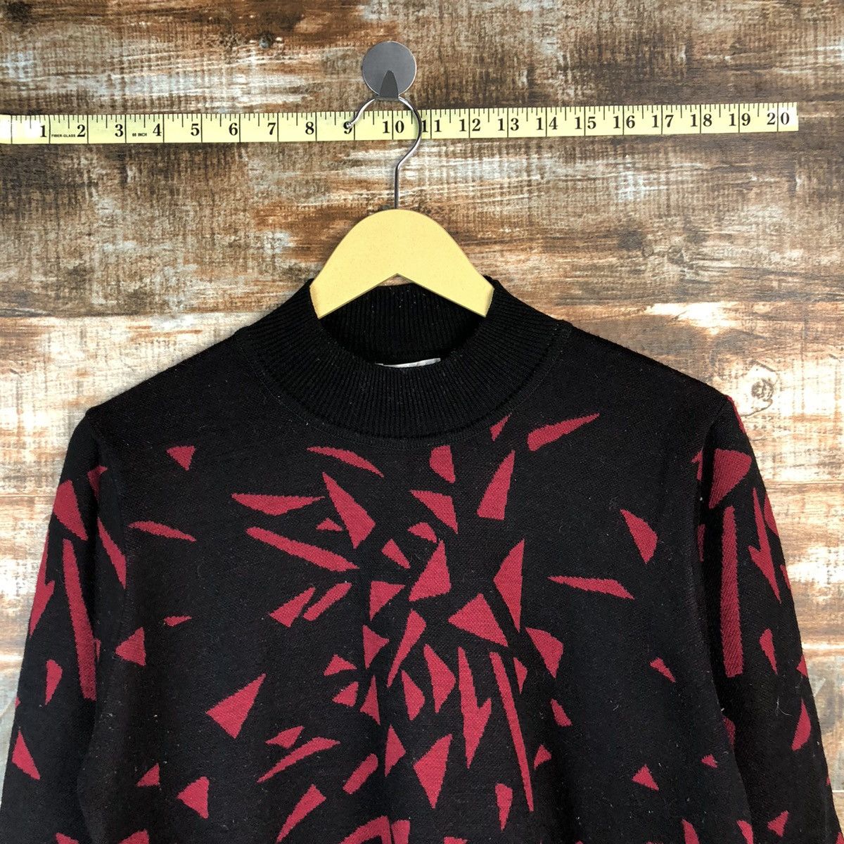 Homespun Knitwear × Japanese Brand Nao Red Knitwear #A954 Size S / US 4 / IT 40 - 4 Thumbnail