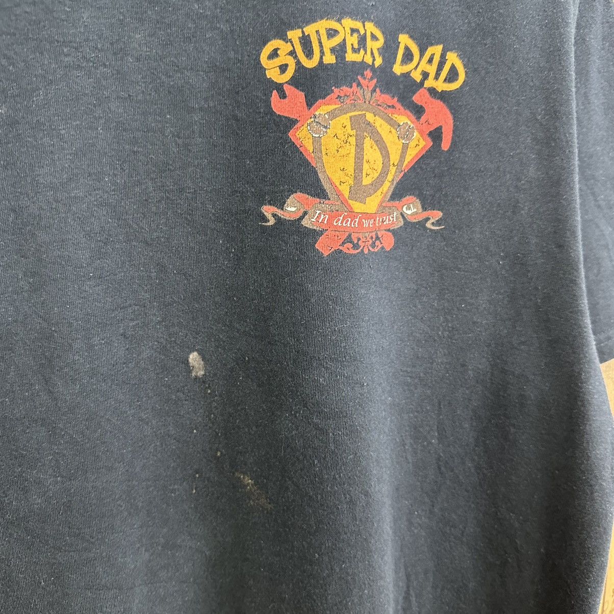Vintage Super Dad Crazy Shirts Faded Summer Tshirt A768 Size US M / EU 48-50 / 2 - 6 Thumbnail