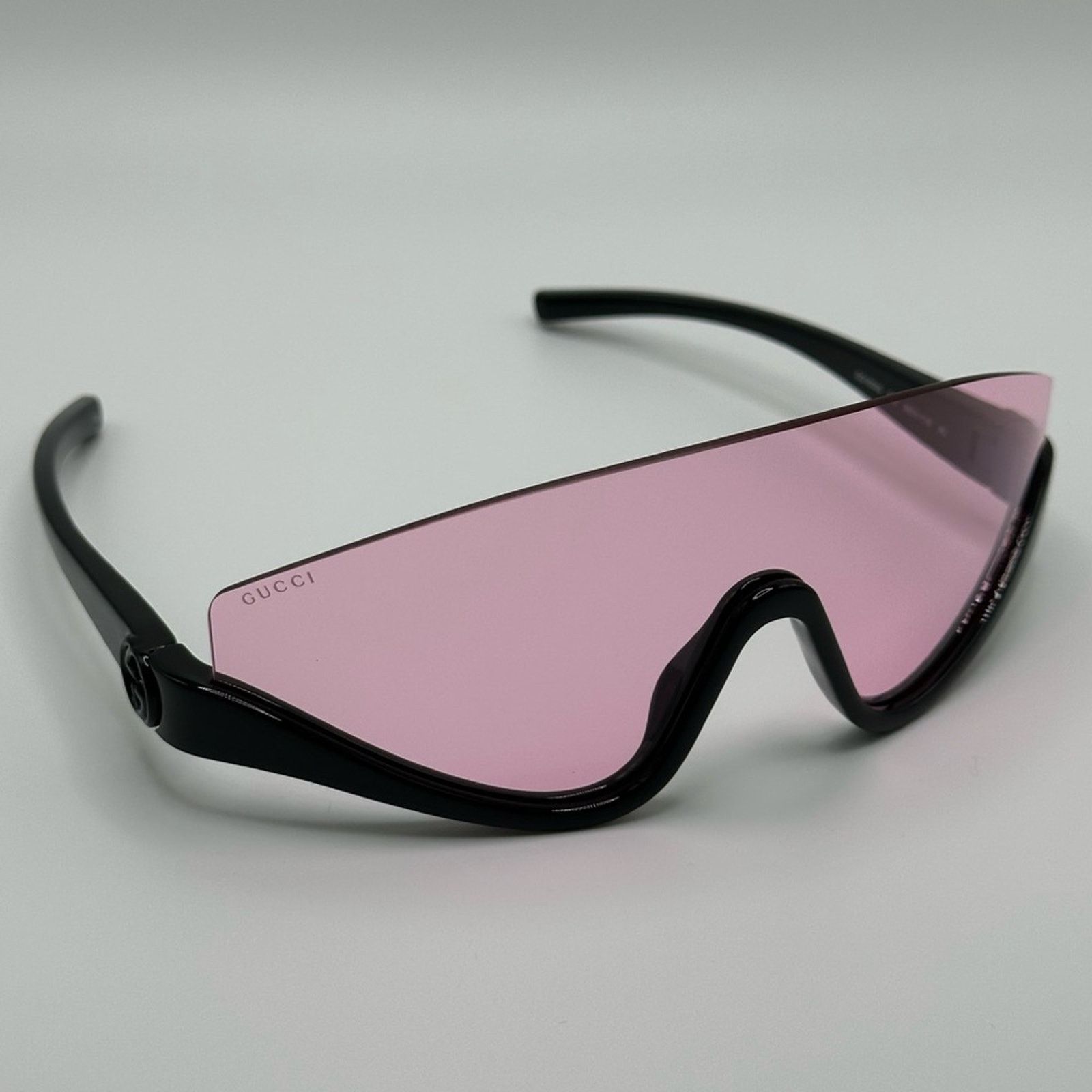 Gucci BRAND NEW GUCCI GG1650S 002 Black Pink Unisex Sunglasses Size ONE SIZE - 2 Thumbnail