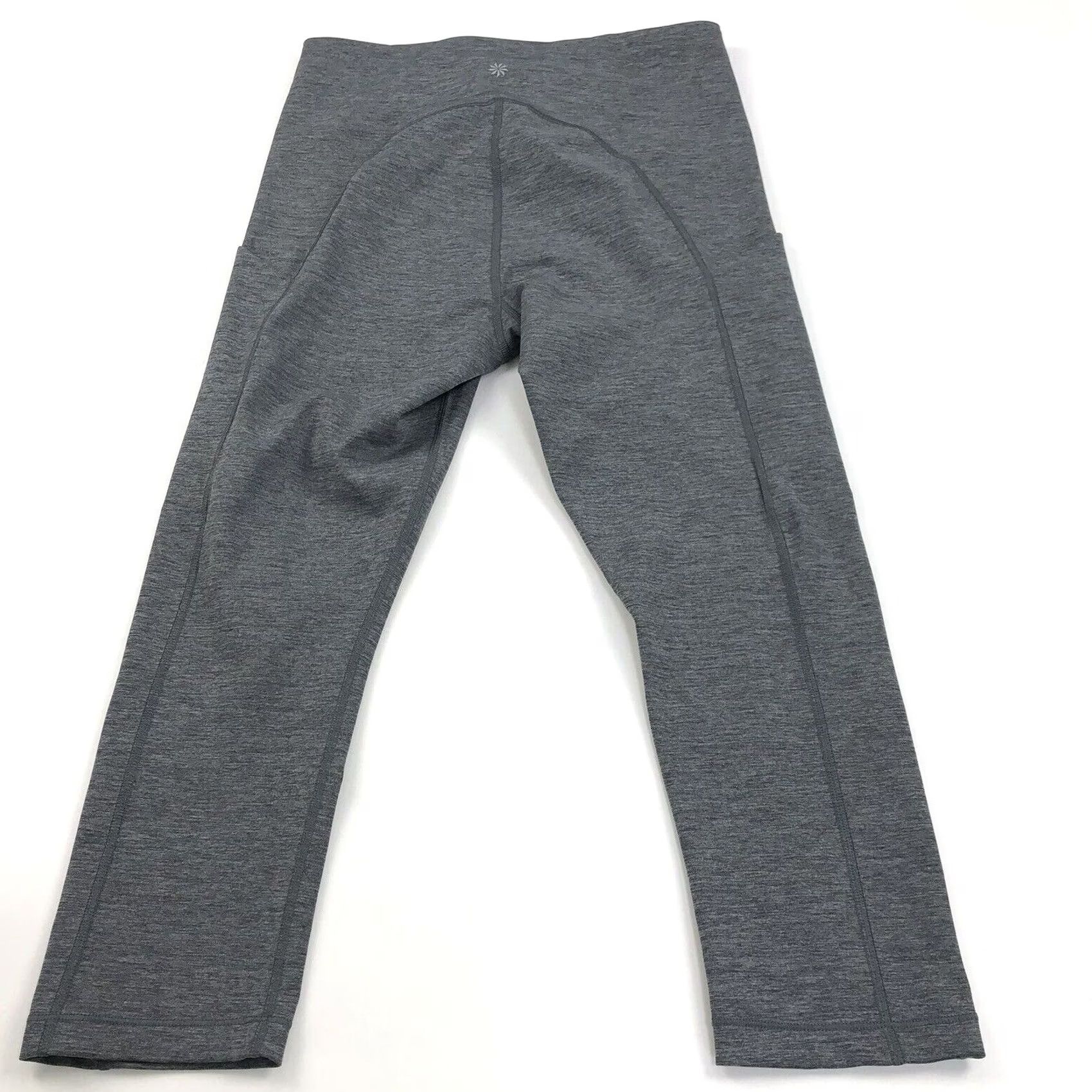 Athleta Athleta Capri Leggings 1X Black Stash Pocket Plus 29 in 19 in Inseam Legging Size 40" / US 18 - 2 Thumbnail