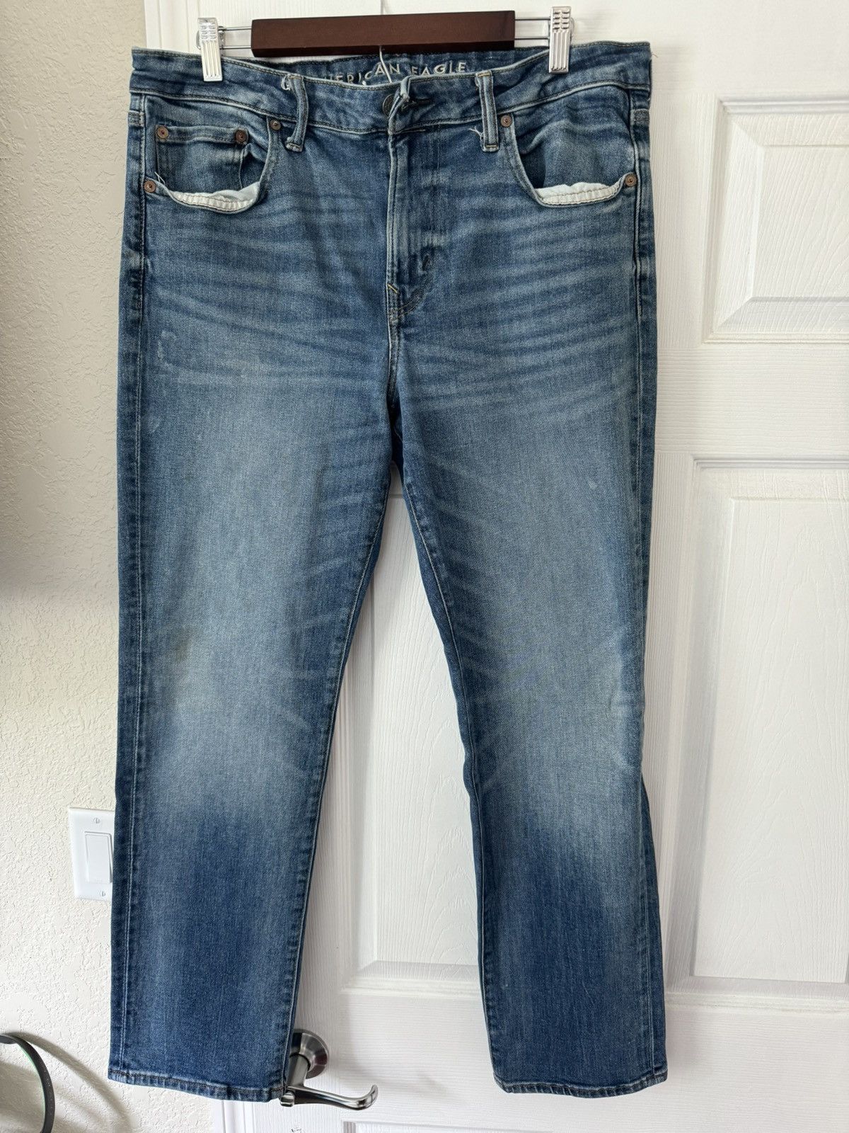 American Eagle Outfitters American eagle original straight jeans Size US 36 / EU 52 - 1 Thumbnail