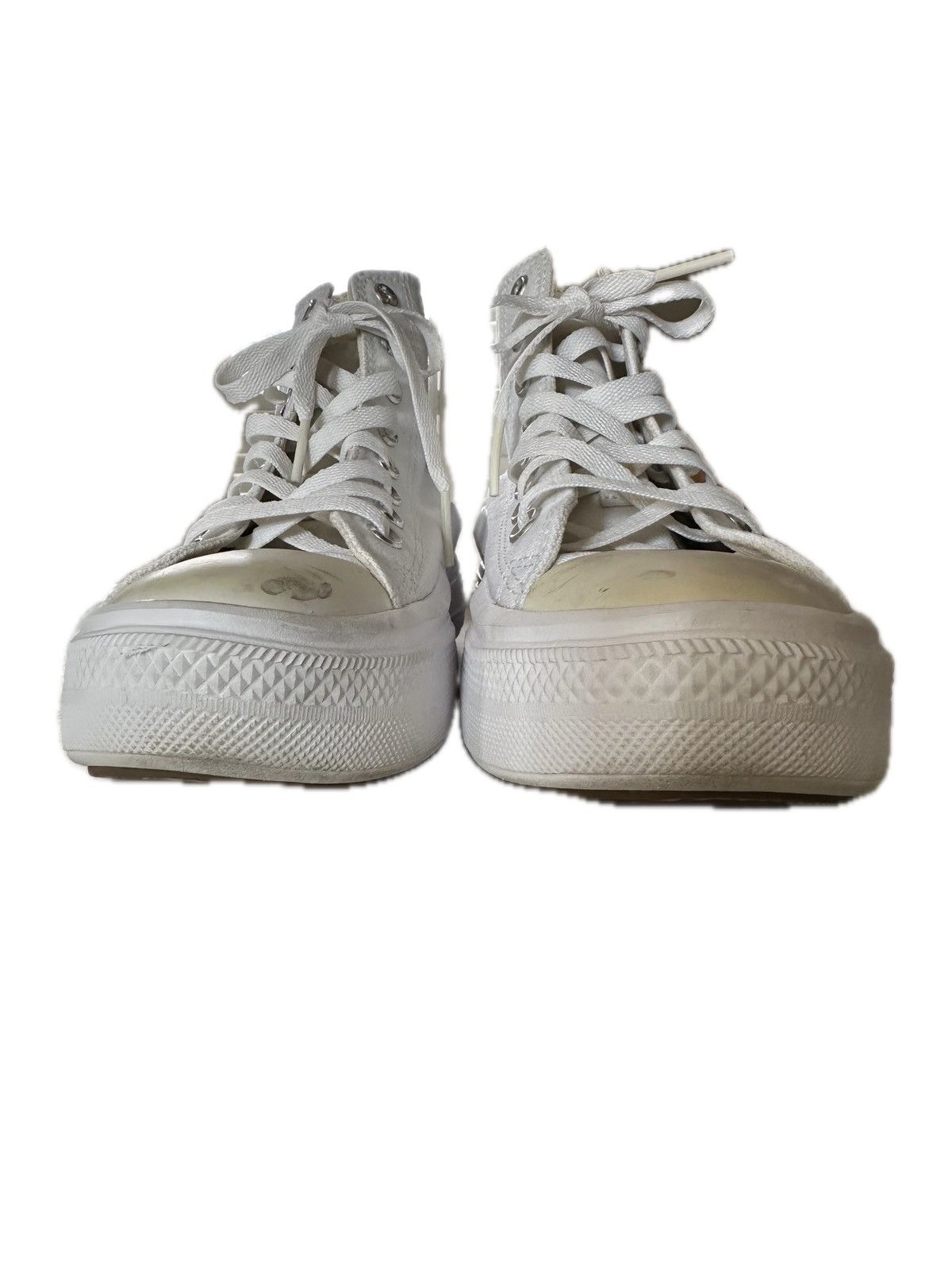 Converse Converse Chuck Taylor All Star Hi Top Platform Shoe White 7 Size US 7 / IT 37 - 7 Thumbnail