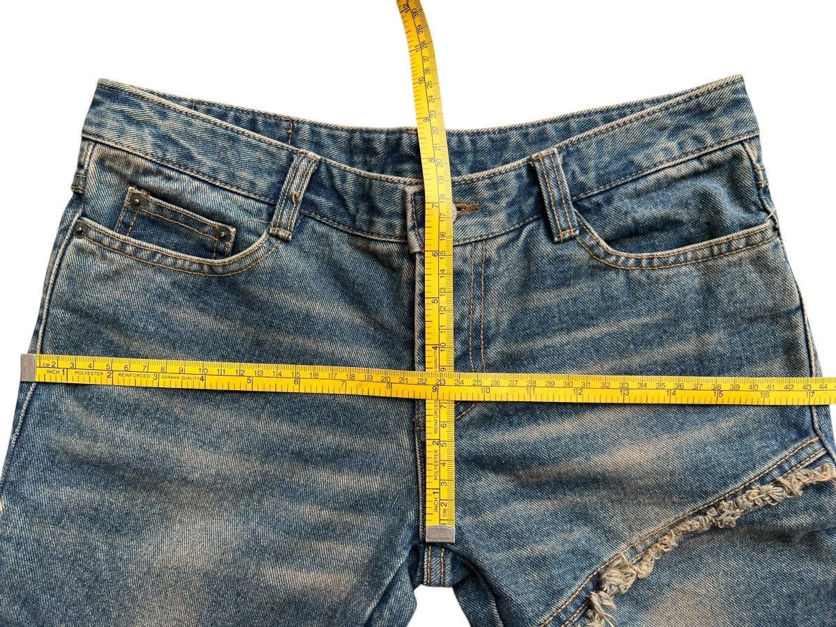 If Six Was Nine Low Rise Bootcut Flare Denim Pants 30x33 Size 30" / US 8 / IT 44 - 11 Thumbnail