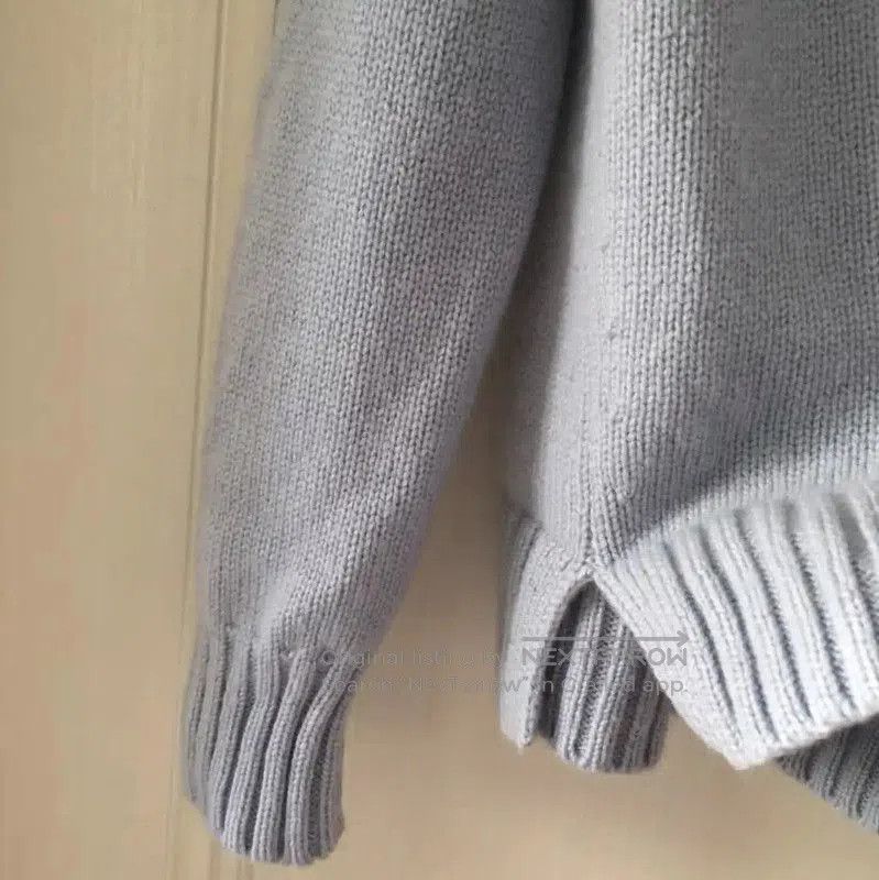 Max Mara MaxMara Blue Wool Blend Pullover Sweater . Size S / US 4 / IT 40 - 7 Thumbnail