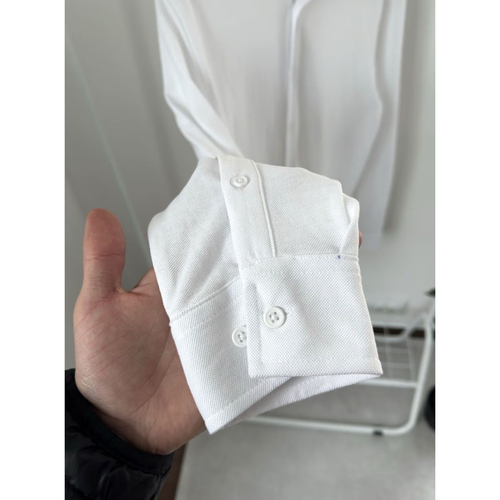 Folk VINTAGE Folk Button-Up Shirt L Men White Long Sleeve Casual Vintage 90s Classic Designer Streetwear Fourmal Y2K Luxary Italy Germany Pattern: Plaid Size US L / EU 52-54 / 3 - 6 Thumbnail