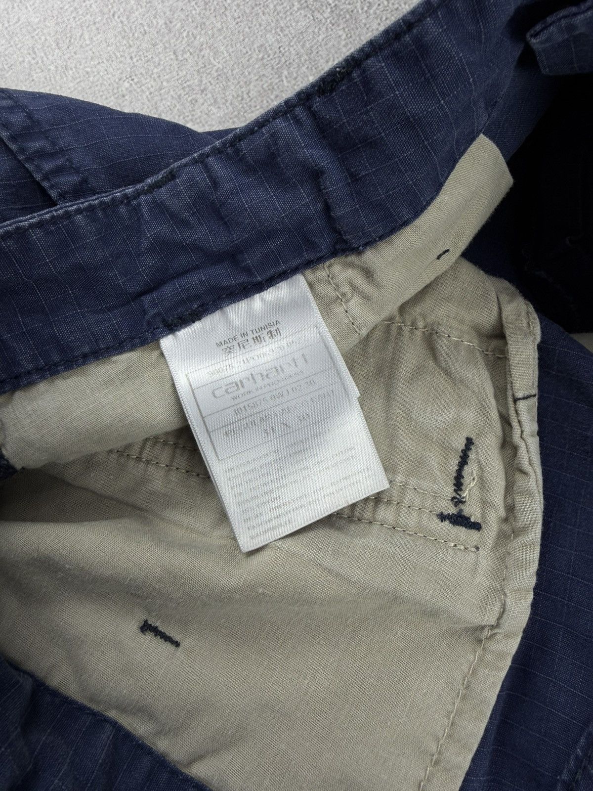Carhartt Carhartt Blue Regular Cargo Pants Size 31x30 Size US 31 - 12 Thumbnail