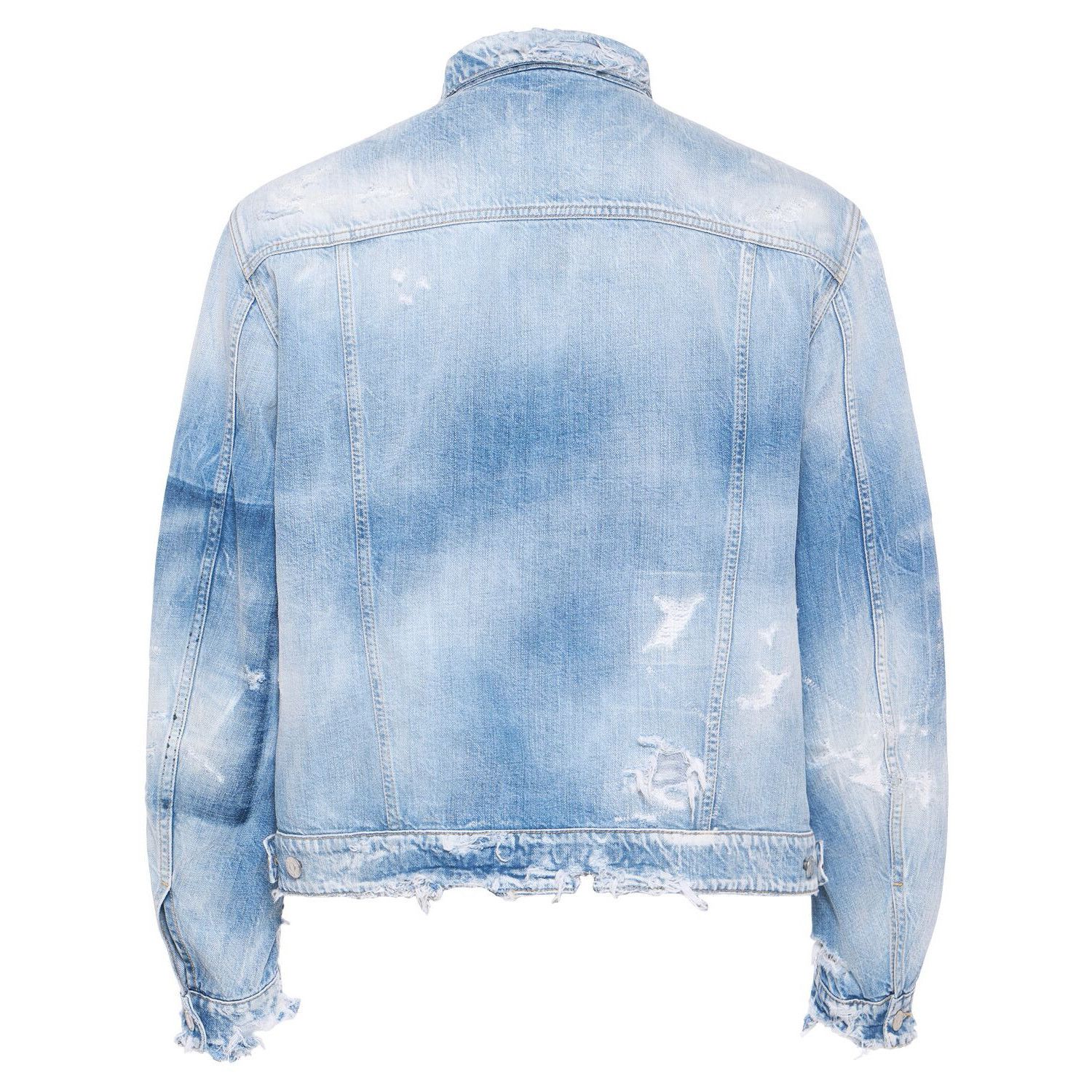 Dsquared2 DSQUARED2 70's Blue Denim Jacket New & Authentic (Men's size Size US XL / EU 56 / 4 - 2 Thumbnail