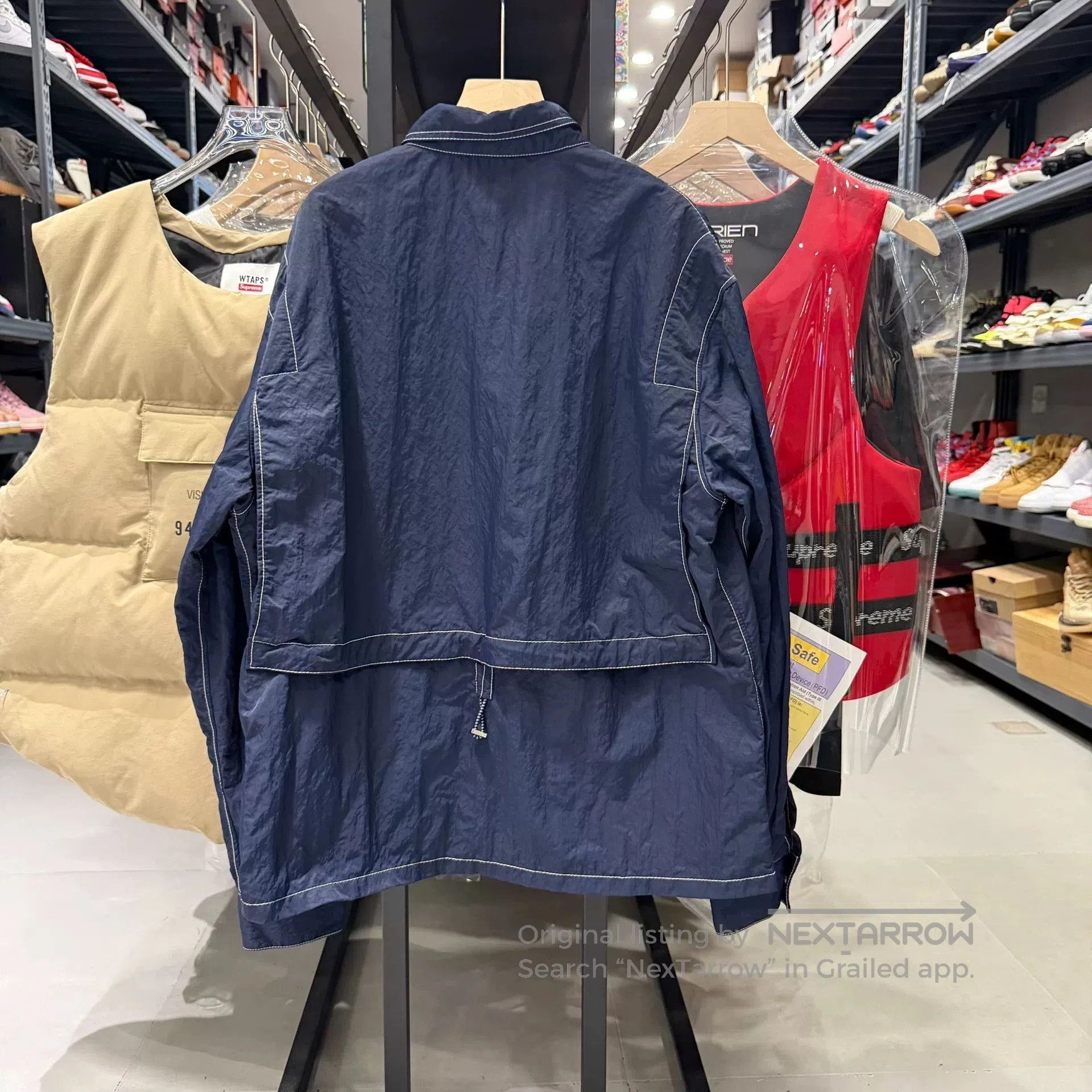 Dior Dior Blue Embroidered Letter Shirt Jacket. Size US M / EU 48-50 / 2 - 2 Thumbnail