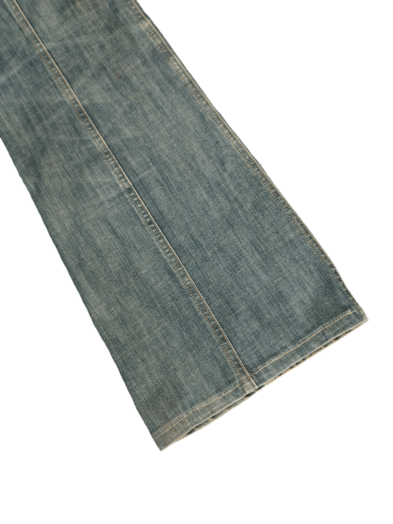 If Six Was Nine Flare Jeans Fontana Grande Denim Boot Cut Ifsixwasnine Y2k Size US 29 - 16 Thumbnail