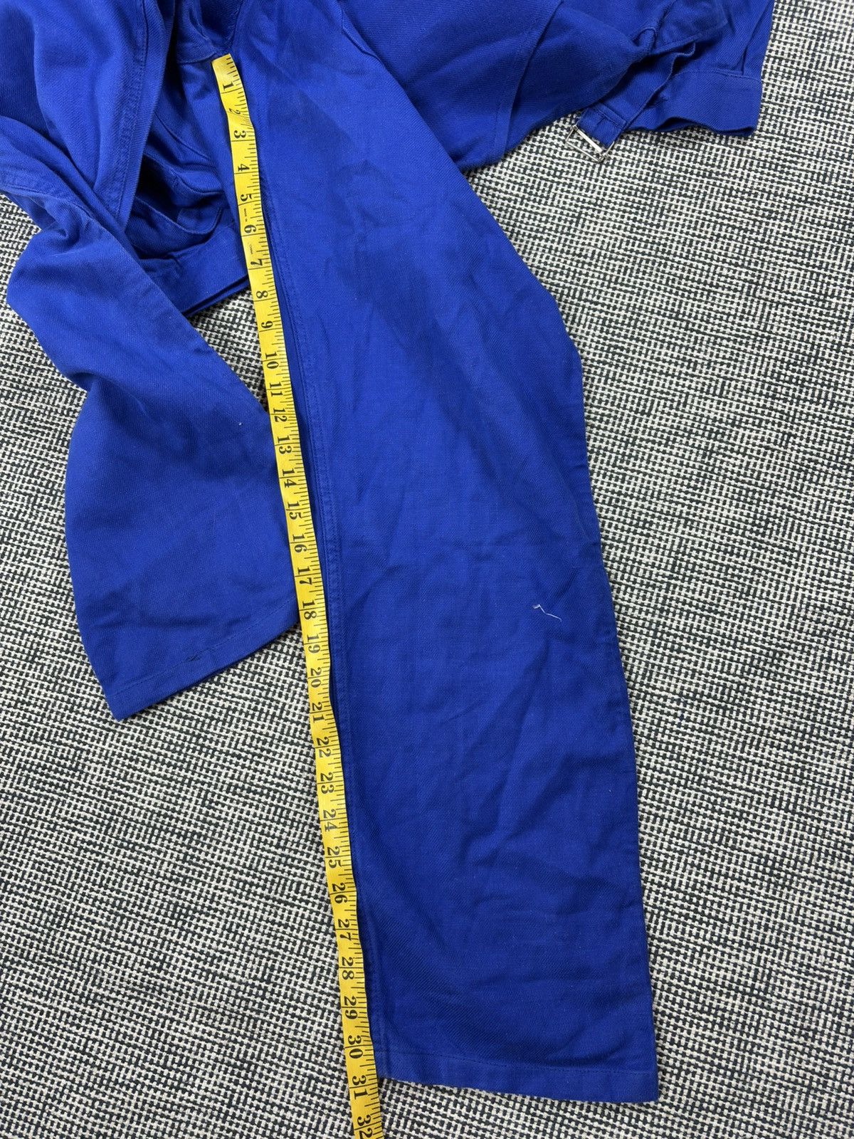 Le Laboureur 70s vintage made in france chore coveralls jumpsuit sanfor Size US M / EU 48-50 / 2 - 13 Thumbnail