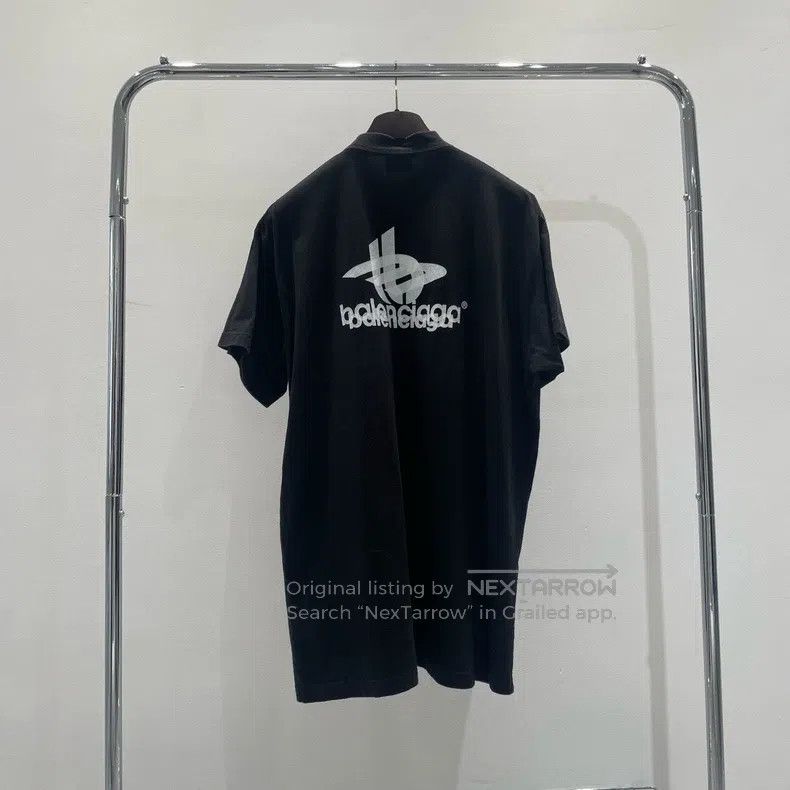 Balenciaga Balenciaga Phantom Black Short Sleeve Size US S / EU 44-46 / 1 - 4 Thumbnail
