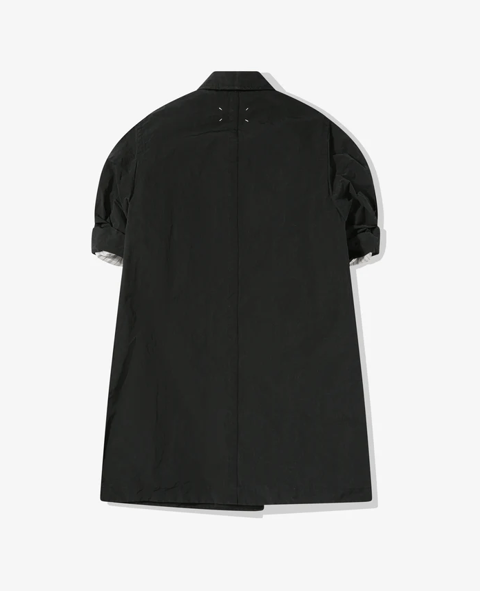 Maison Margiela BNWT SS24 MAISON MARGIELA HARD NYLON TRENCH COAT 40 Size S / US 4 / IT 40 - 12 Thumbnail