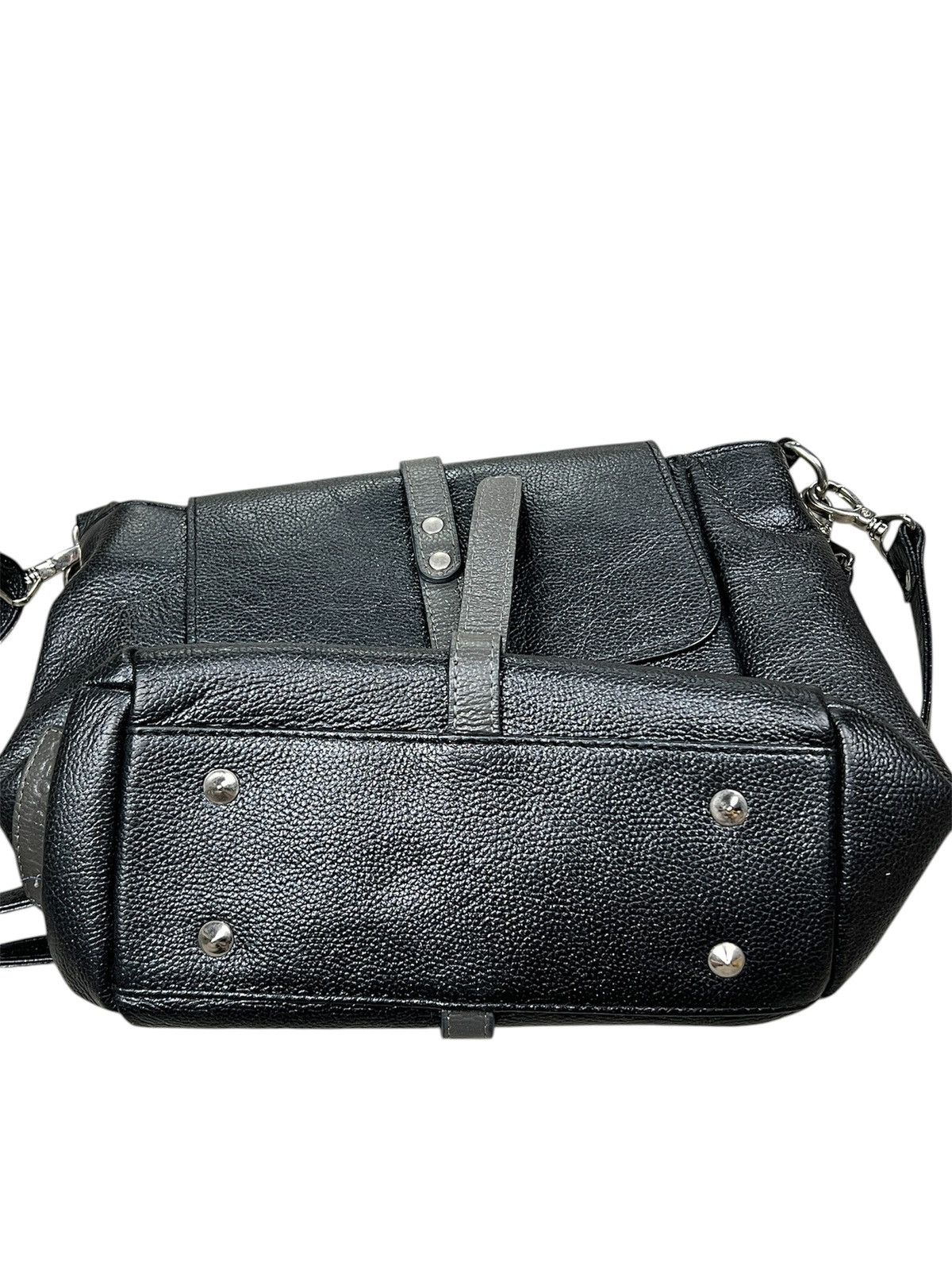 Other Leone d'Oro Italian Leather Bag Crossbody with Two Straps Size ONE SIZE - 8 Thumbnail