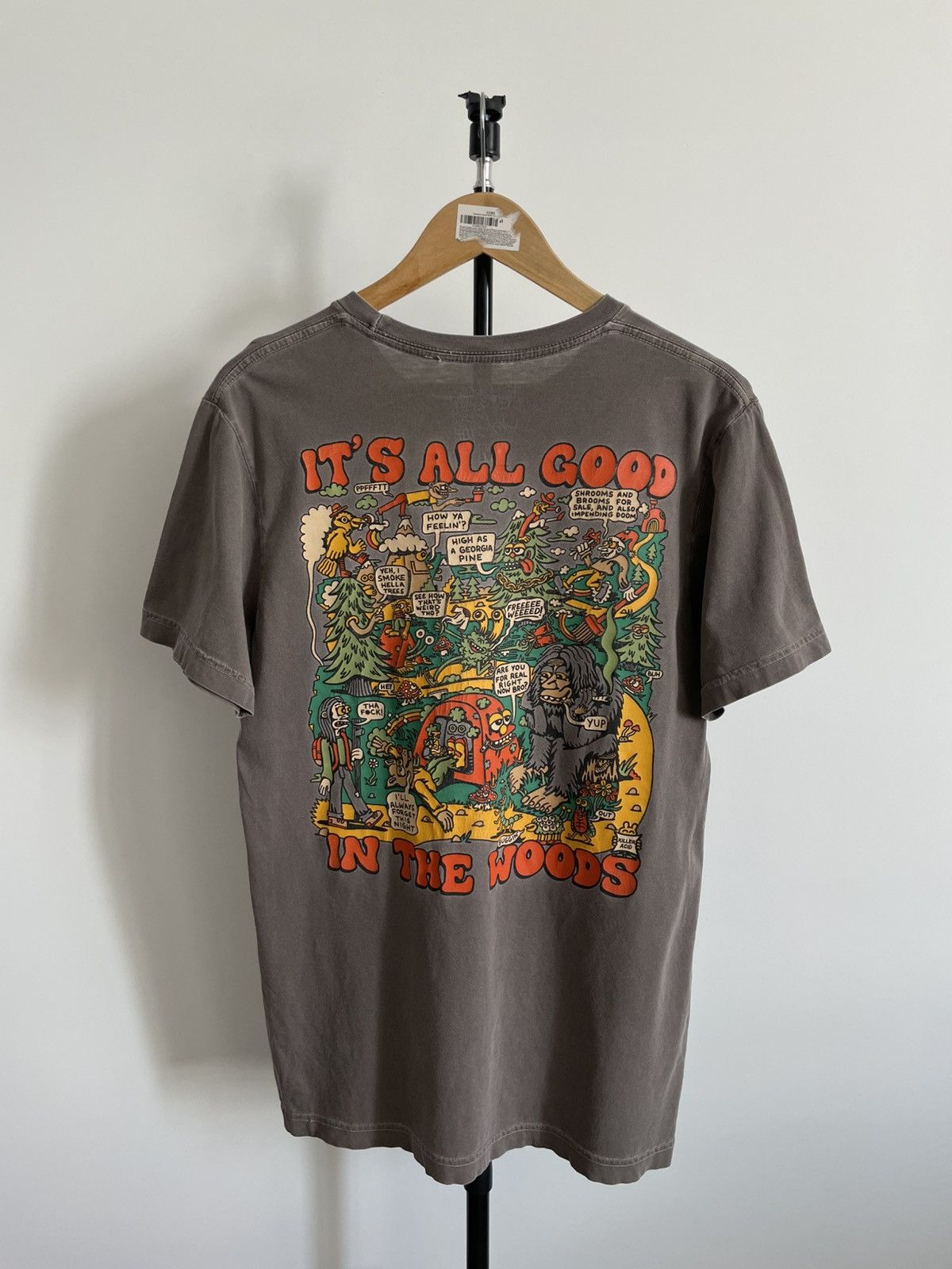 Killer Acid Killer Acid “It’s All Good In The Woods” T-Shirt RARE Size US M / EU 48-50 / 2 - 1 Thumbnail