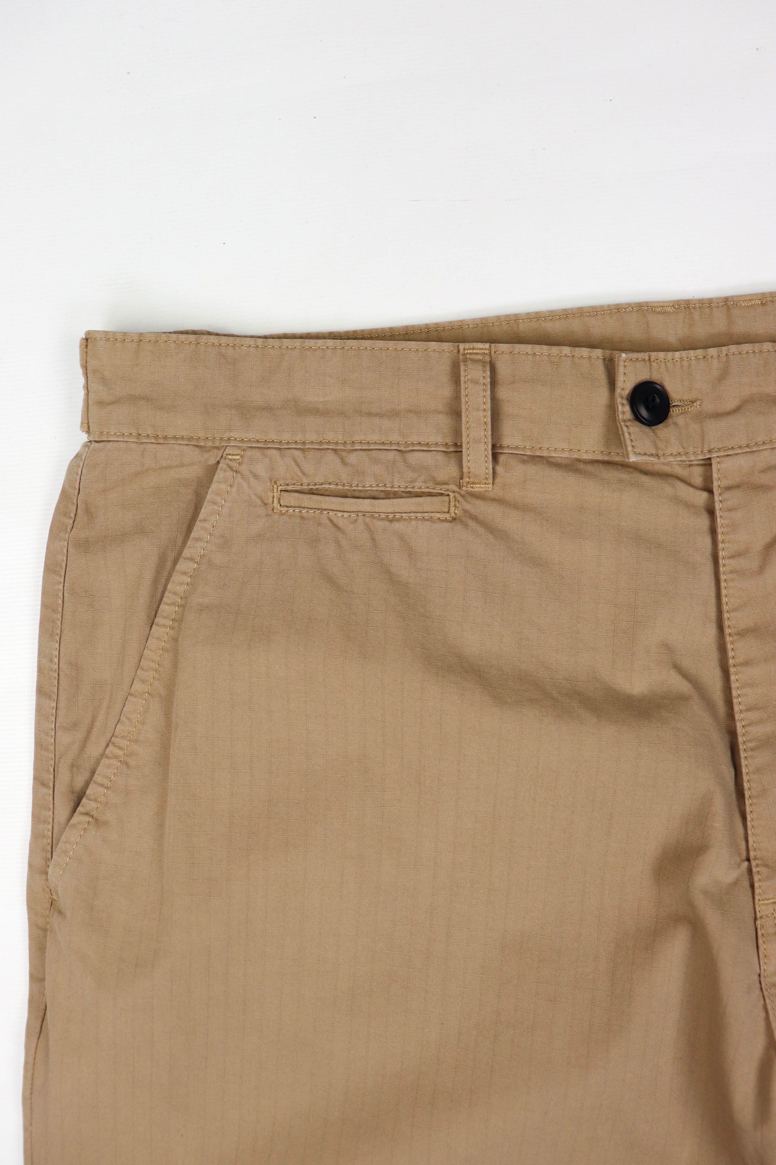Albam Albam Beige Garment Dyed Ripstop Fabric Trousers Pants Size US 38 / EU 54 - 5 Thumbnail