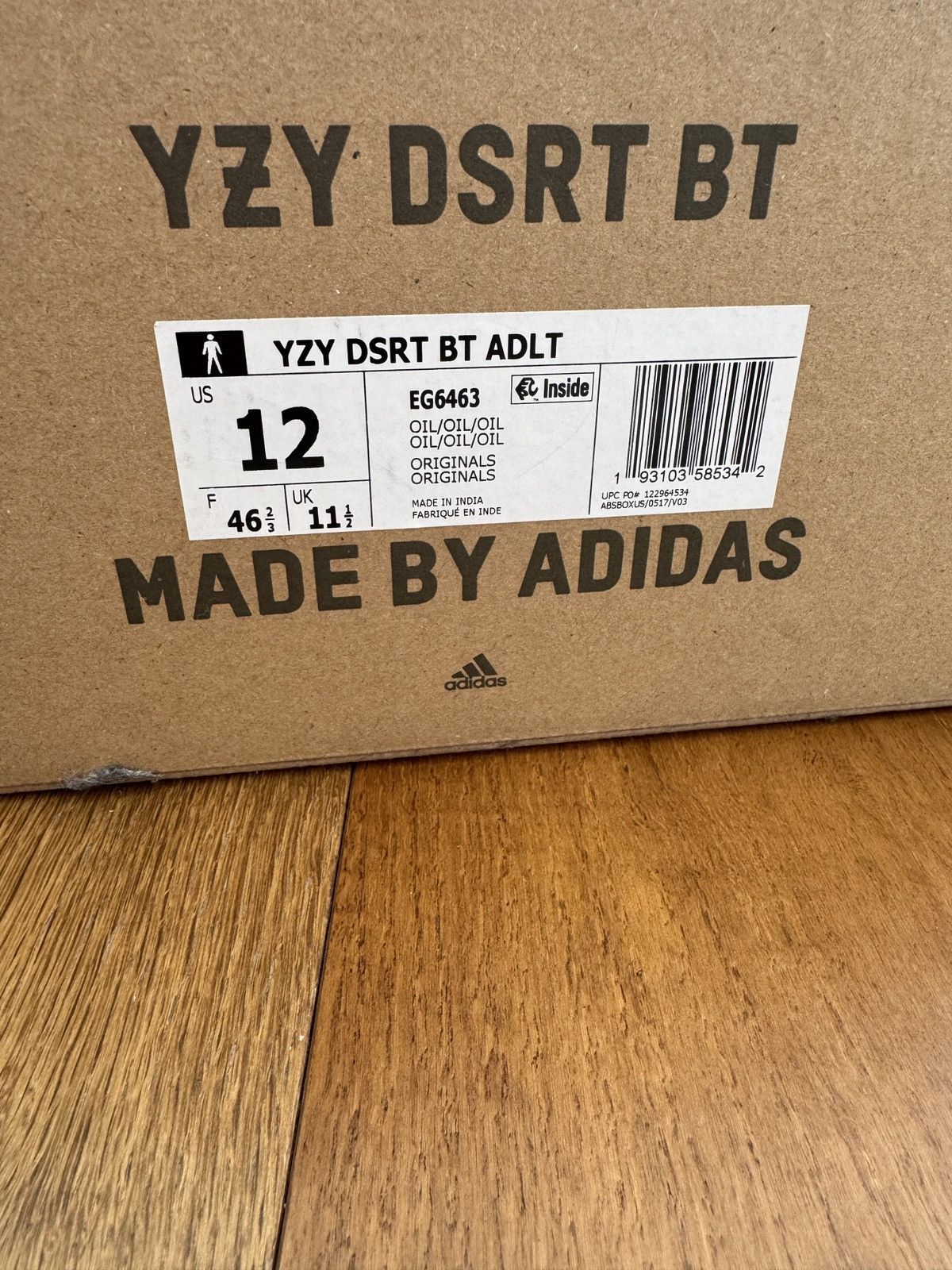 Yeezy YZY DSRT BT OIL Size US 12 / EU 45 - 8 Thumbnail