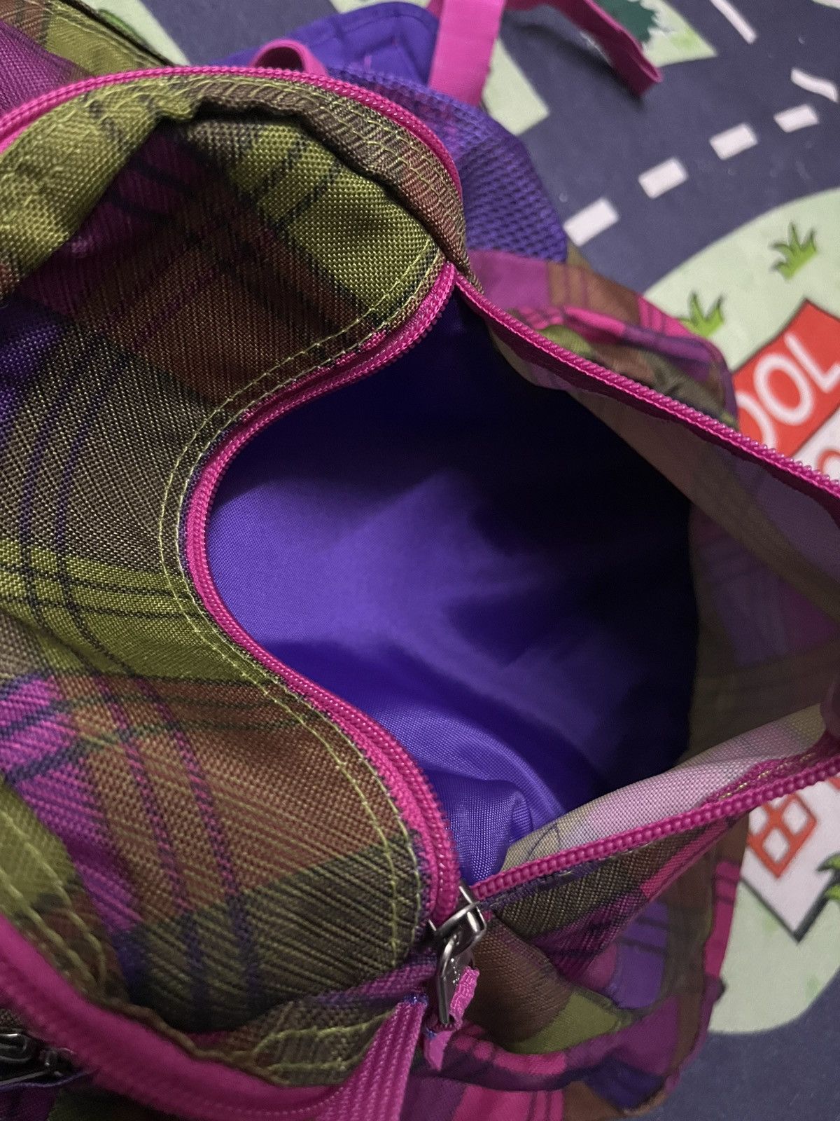 Jansport TRANS BY JANSPORT PLAID BACKPACK HARDTOFIND Size 34 - 5 Thumbnail