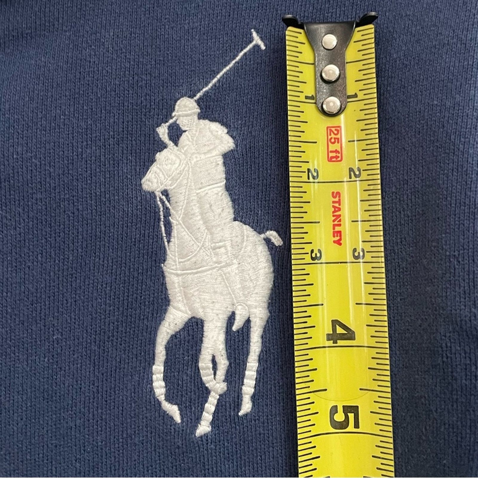 Polo Ralph Lauren Polo Ralph Lauren Boys Navy Big Pony Hoodie Size XL (18-20) Size US XL / EU 56 / 4 - 7 Thumbnail