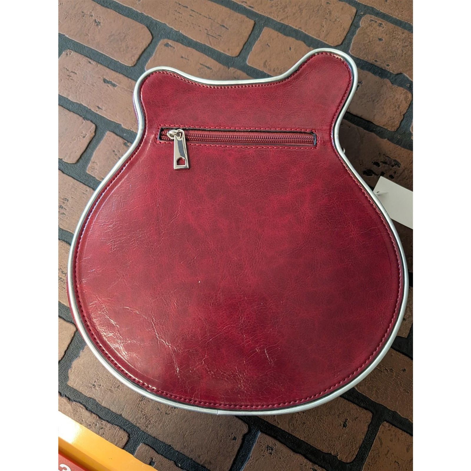 The Unbranded Brand Guitar Shaped Crossbody Bag / Purse / Handbag for Women~New~ Size ONE SIZE - 15 Thumbnail