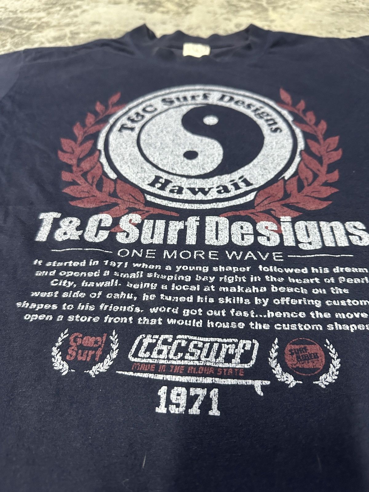 Sun Surf × Vintage Sun Faded🔥 Vintage y2k T&C Surf Hawaii Tshirt Size US L / EU 52-54 / 3 - 6 Thumbnail