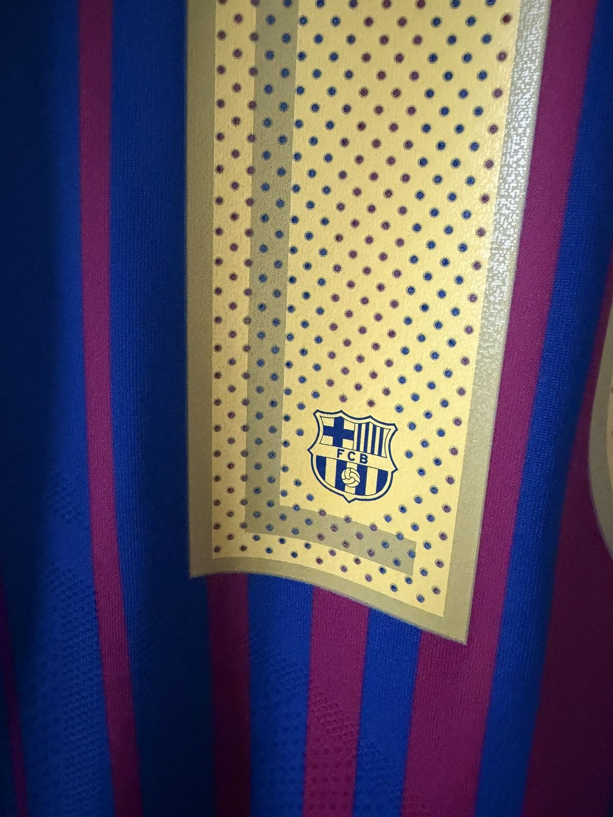 Barcelona nike 2017/2018 domowa Messi meczowa Aeroswift — zdjęcie 3