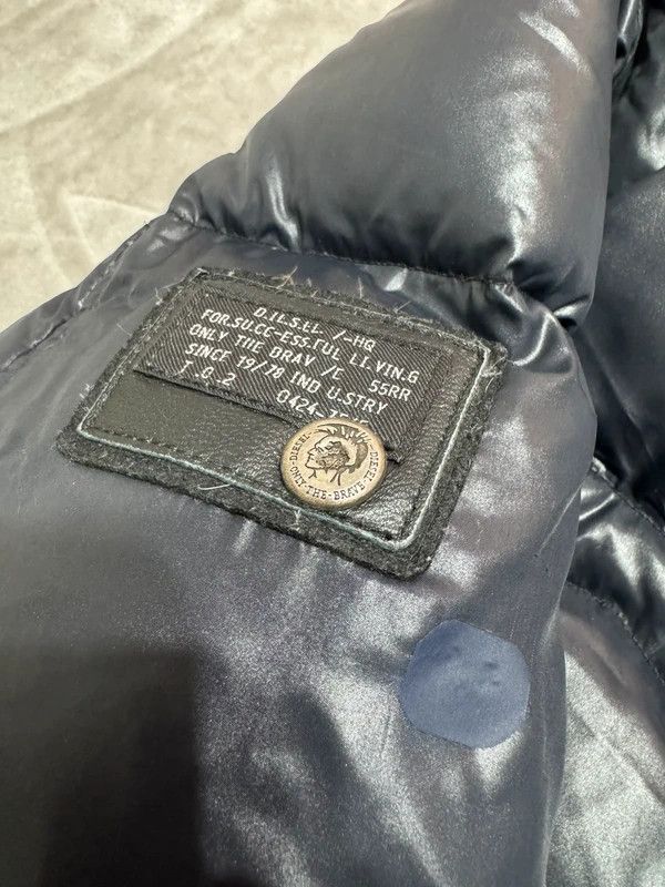 Diesel Diesel Co Military Down Puffer Jacket Leather XXL-L rare Size US L / EU 52-54 / 3 - 18 Thumbnail