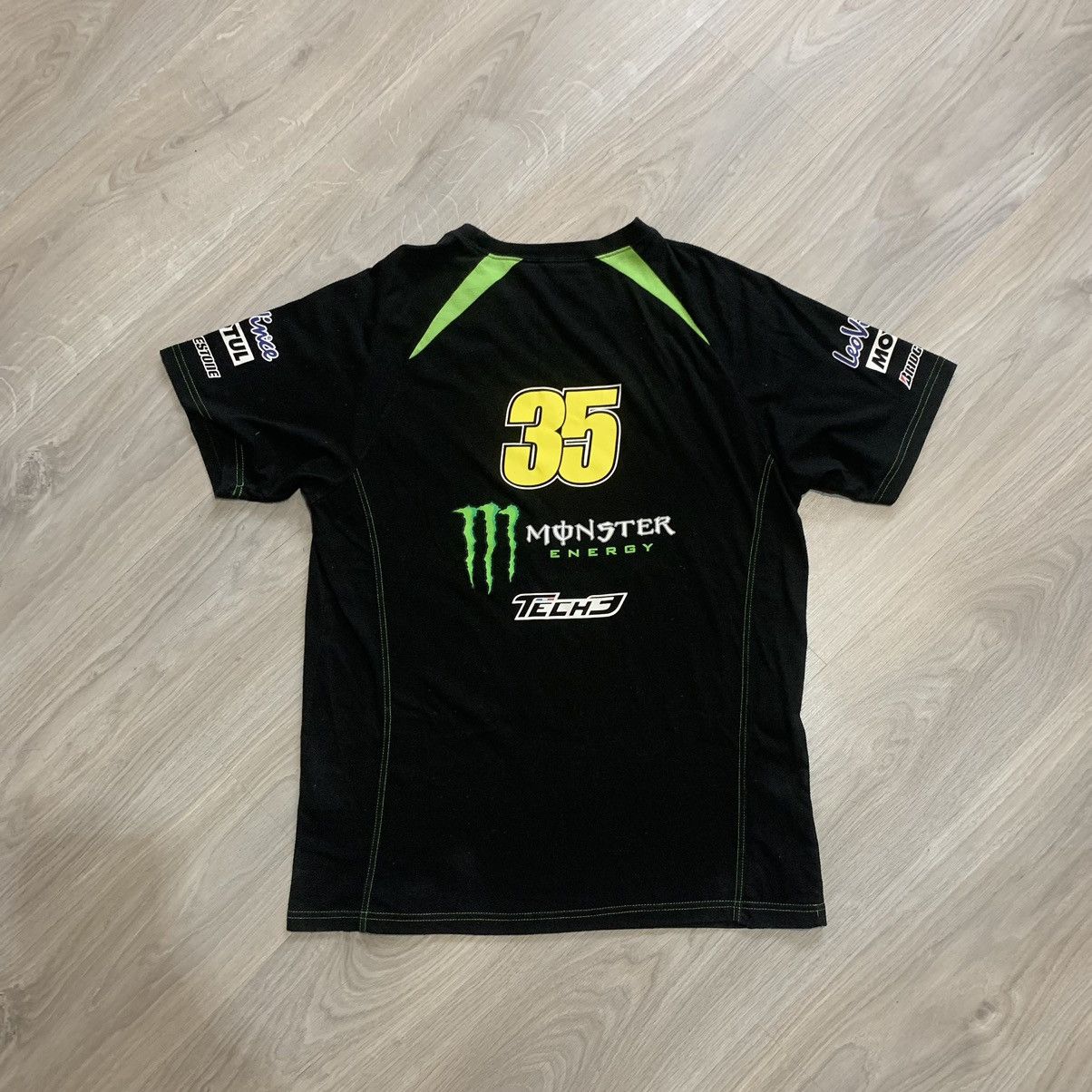Yamaha Crutchlow 35 T Shirt Monster Energy Tech3 Racing Bike Size US M / EU 48-50 / 2 - 12 Thumbnail