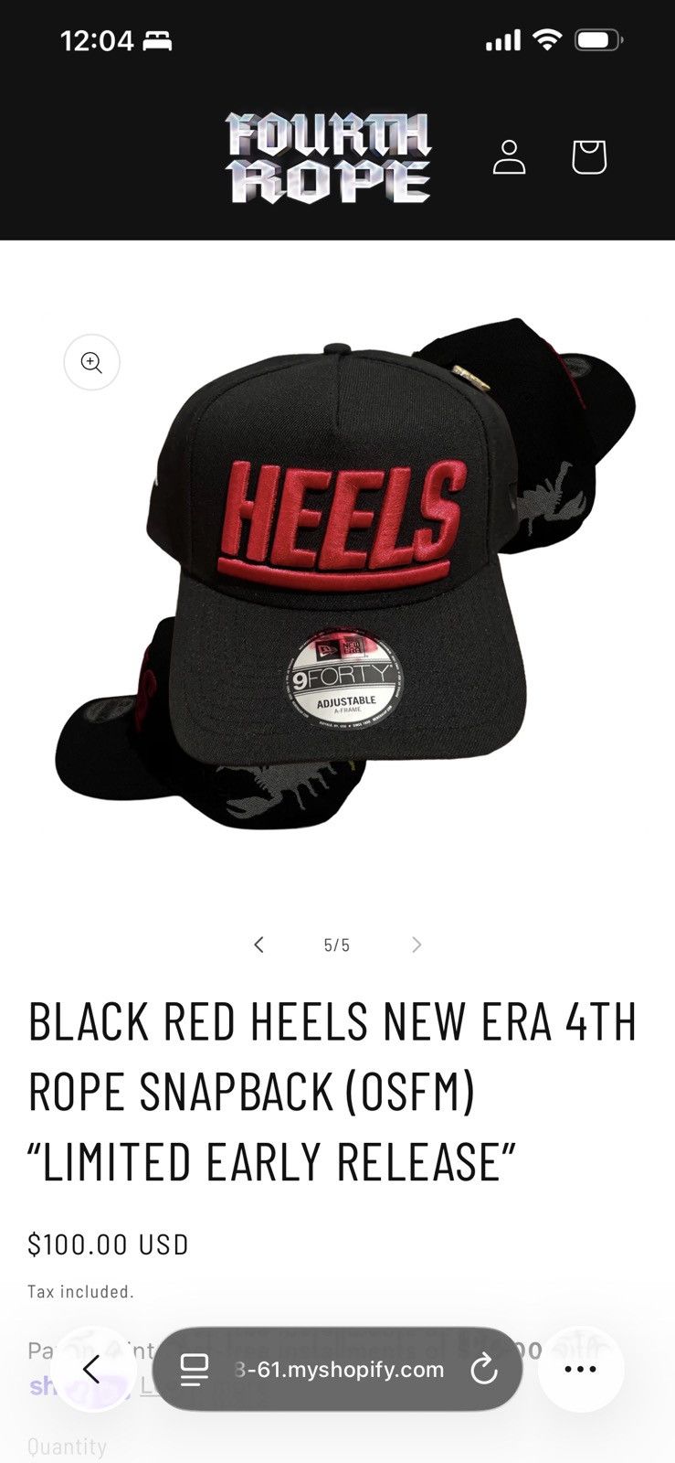 Other 4th rope Westside Gunn hat new era Size ONE SIZE - 3 Thumbnail