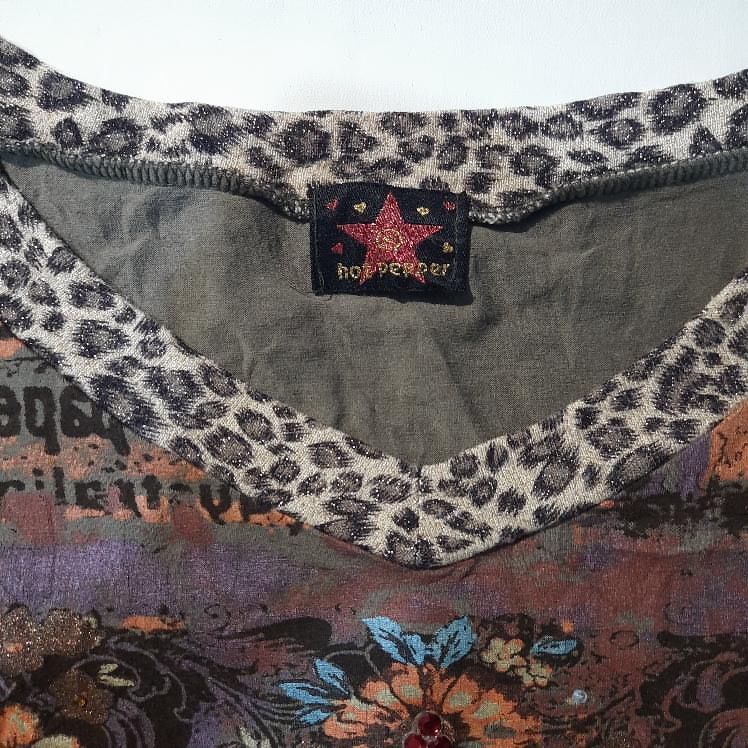 If Six Was Nine Hot pepper leopard punk style Size M / US 6-8 / IT 42-44 - 3 Thumbnail