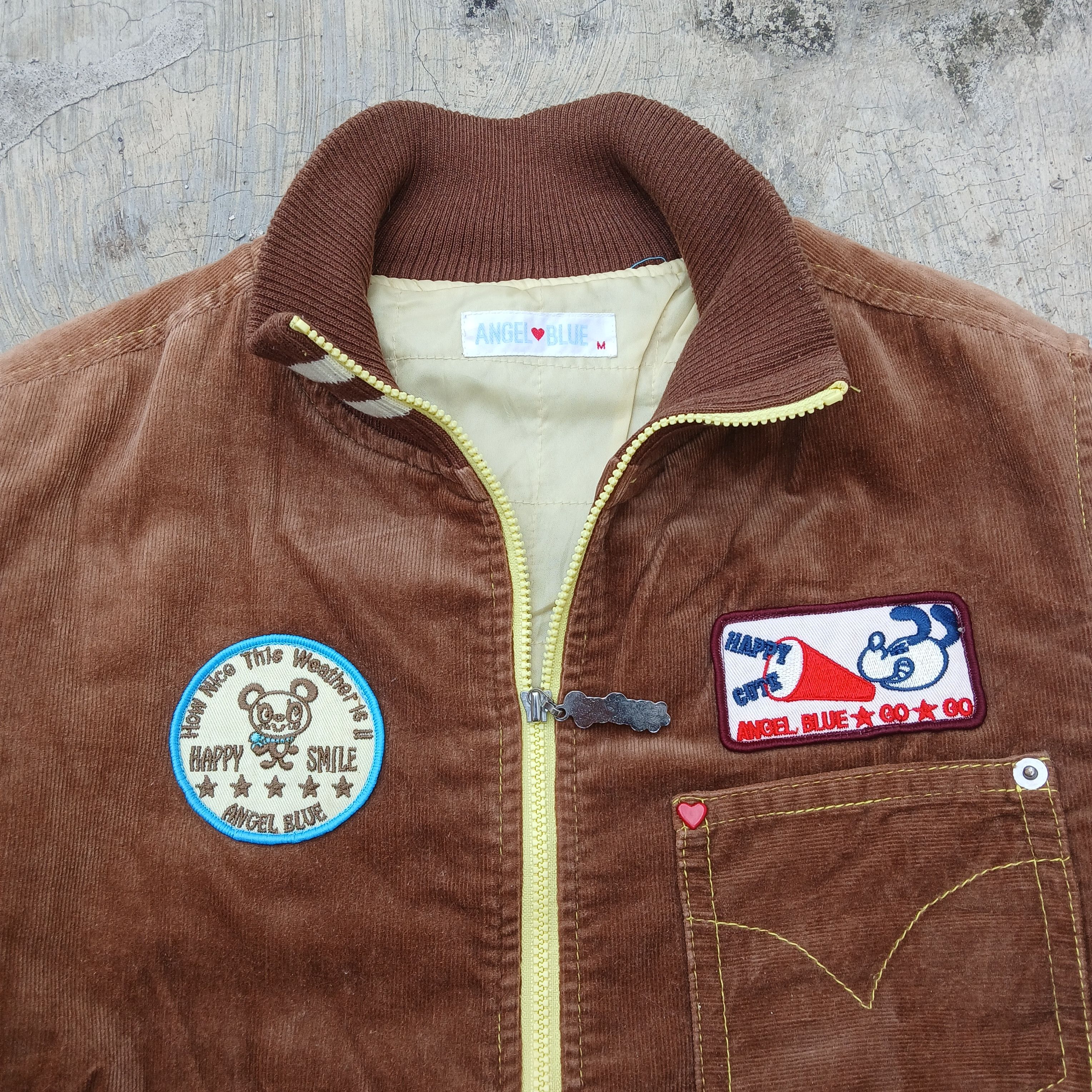 Angel Blue Vintage 2000s Jacket corduroy angel blue japan Size M / US 6-8 / IT 42-44 - 2 Thumbnail