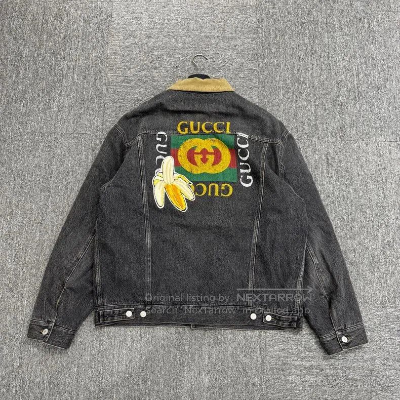 Gucci Gucci Embroidered Denim Jacket. Size US L / EU 52-54 / 3 - 2 Thumbnail