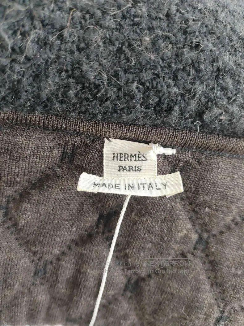 Hermes Hermes Diamond Quilted Hooded Zip Jacket Size XS / US 0-2 / IT 36-38 - 3 Thumbnail
