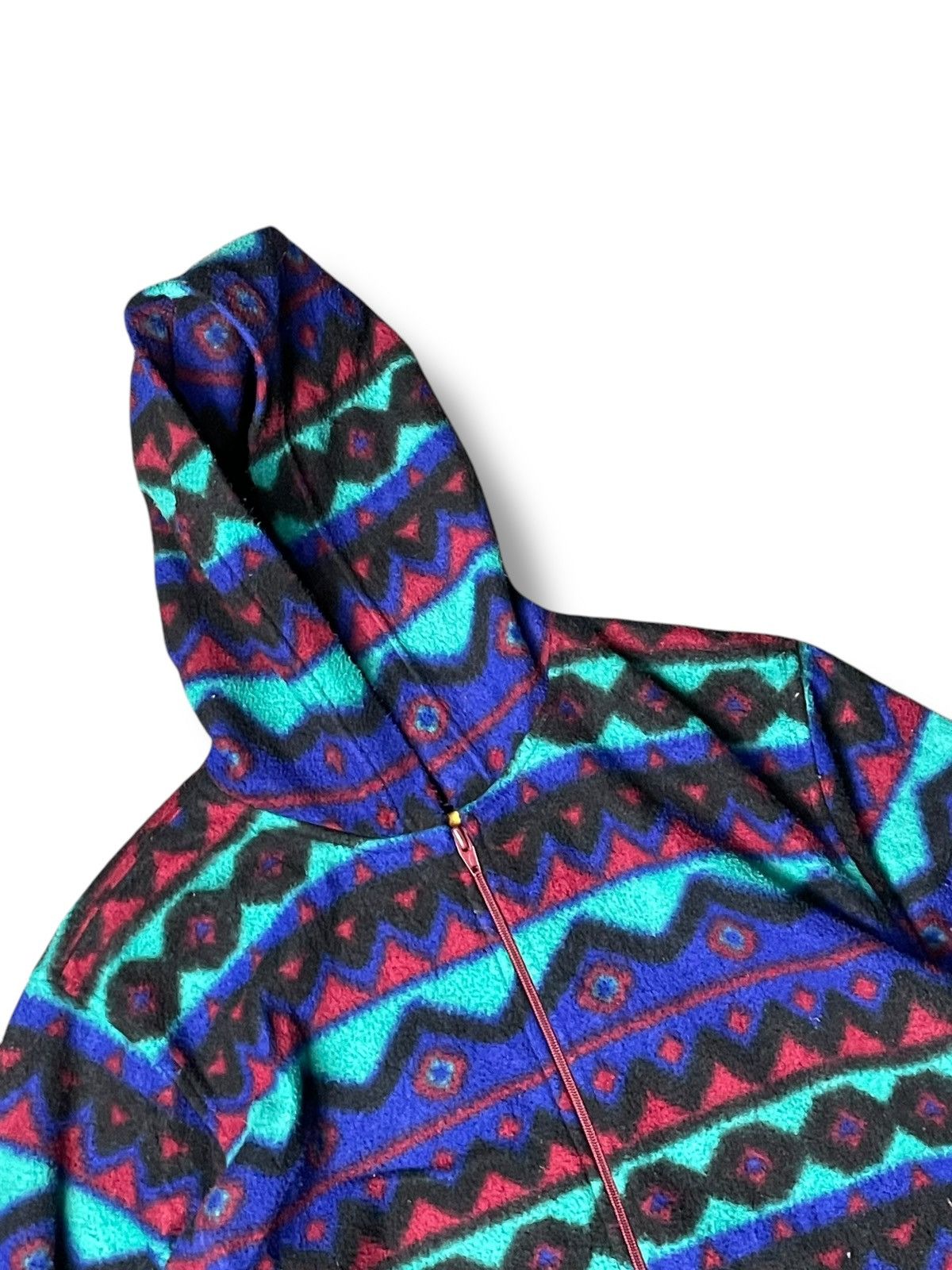 Japanese Brand × Vintage Eptemete Sports Pop Art Hooded Fleece Jacket (82) Size US S / EU 44-46 / 1 - 2 Thumbnail