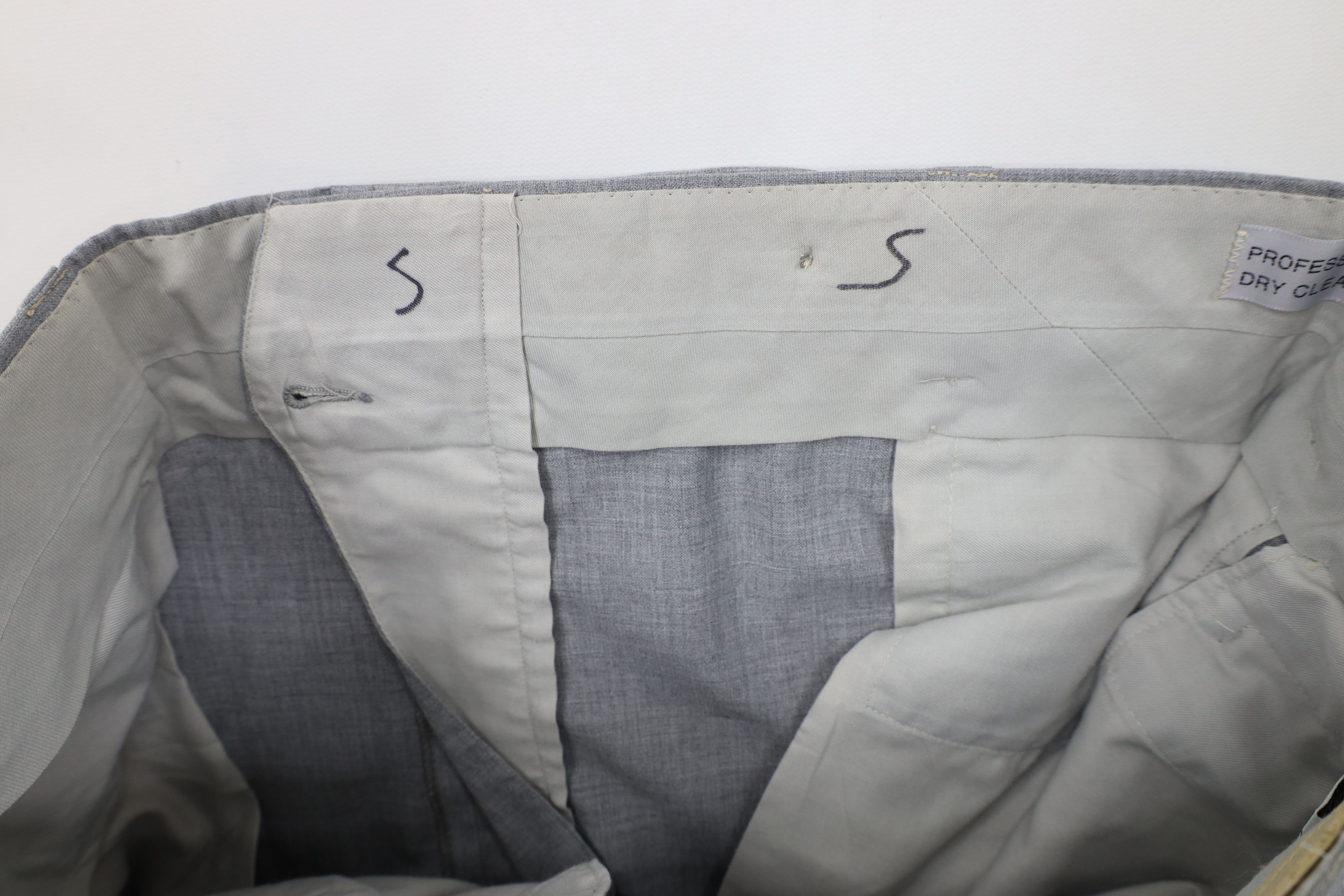 Vintage Vintage 70s Streetwear Chambray Bell Bottoms Pants Gray USA Size US 36 / EU 52 - 8 Thumbnail