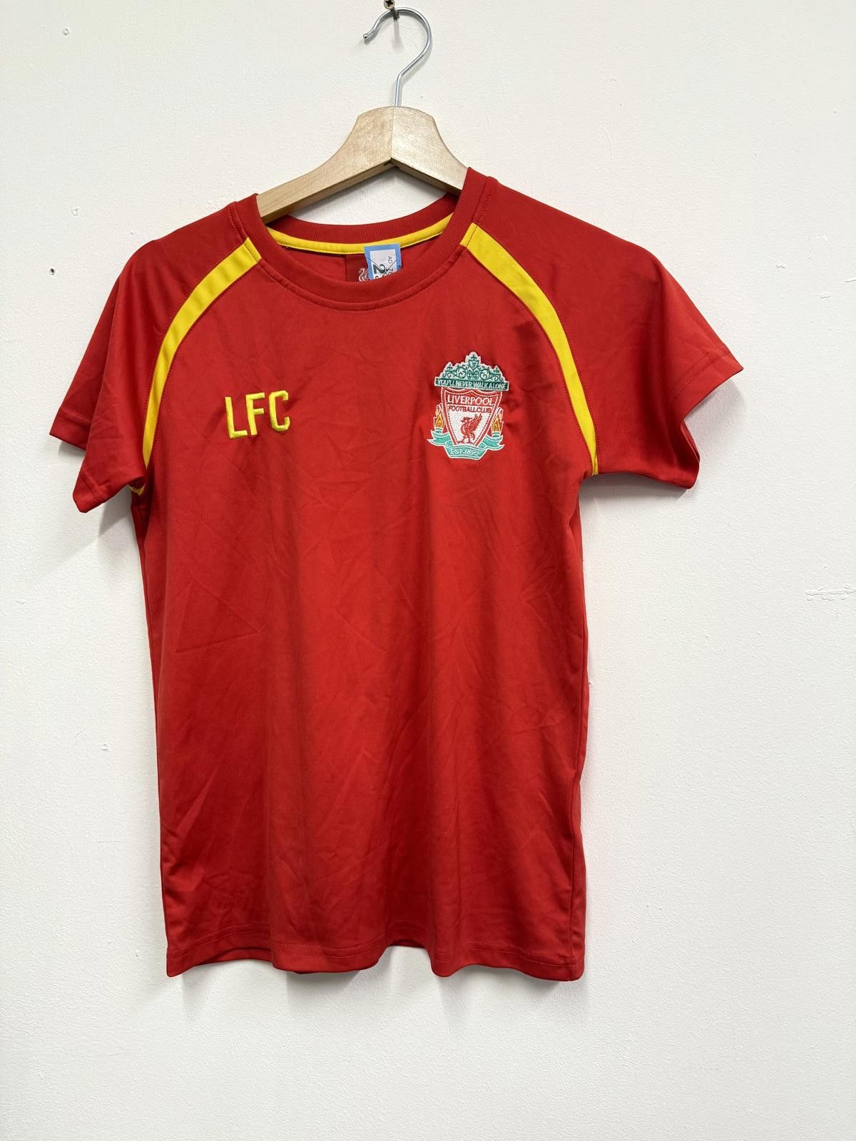Other Liverpool FC Mens Red Sports T-Shirt with Yellow Accents Size US M / EU 48-50 / 2 - 1 Thumbnail