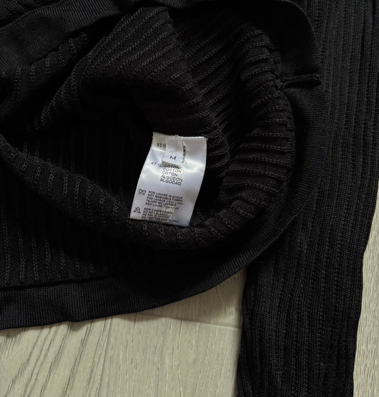 Versace × Vintage Avantgarde Versace Cotton Long Sleeve Black Size US M / EU 48-50 / 2 - 4 Thumbnail