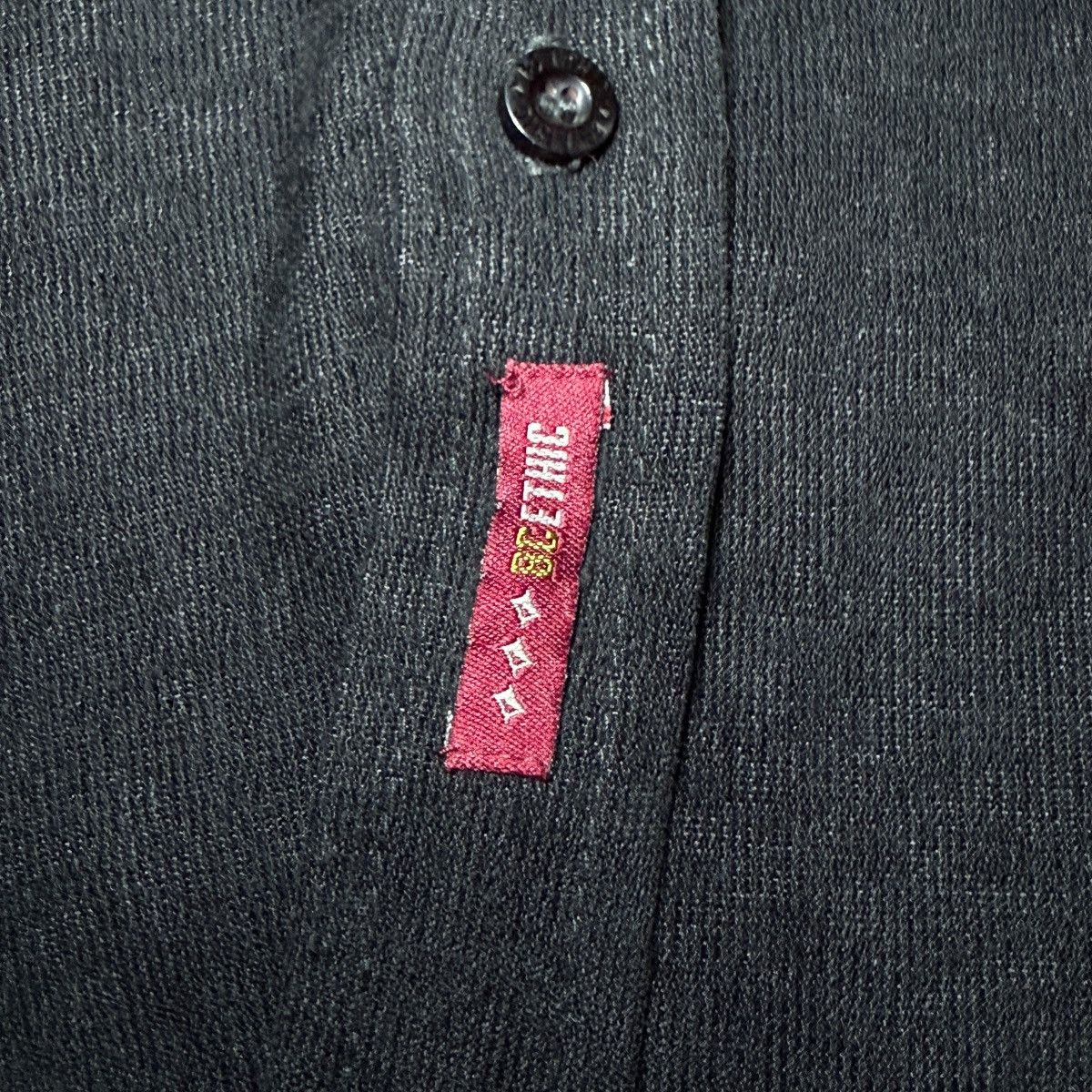 Bc Ethic Vintage 90s BC Ethic Black Short Sleeve Button up ⚫️ Size US L / EU 52-54 / 3 - 4 Thumbnail
