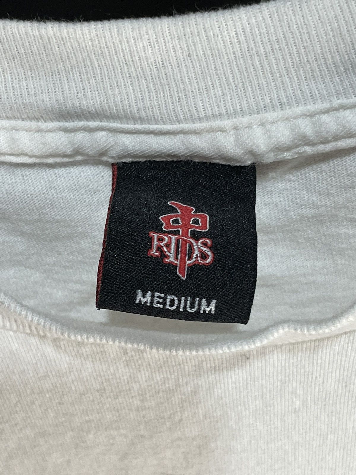 Vintage Vintage Y2K RDS Red Dragon Logo skatewear white Tshirt Size US M / EU 48-50 / 2 - 6 Thumbnail