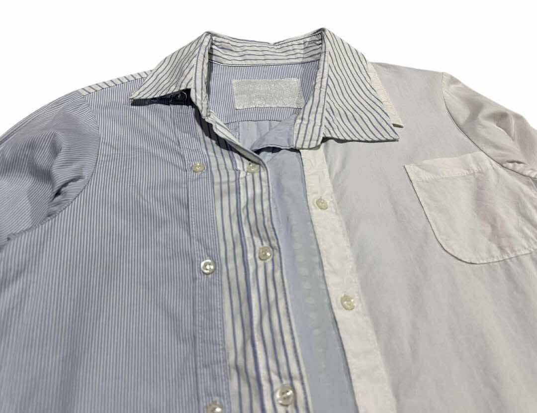 Japanese Brand 🔥Japanese Reconstruction Shirt Comme Des Garcons Style Size US M / EU 48-50 / 2 - 4 Thumbnail