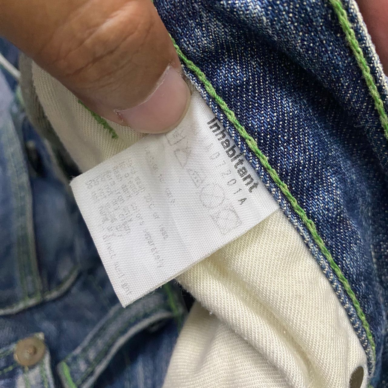 INHABIT 💥Best Offer💥Vintage Inhabitants Distressed Denim Size US 29 - 18 Thumbnail
