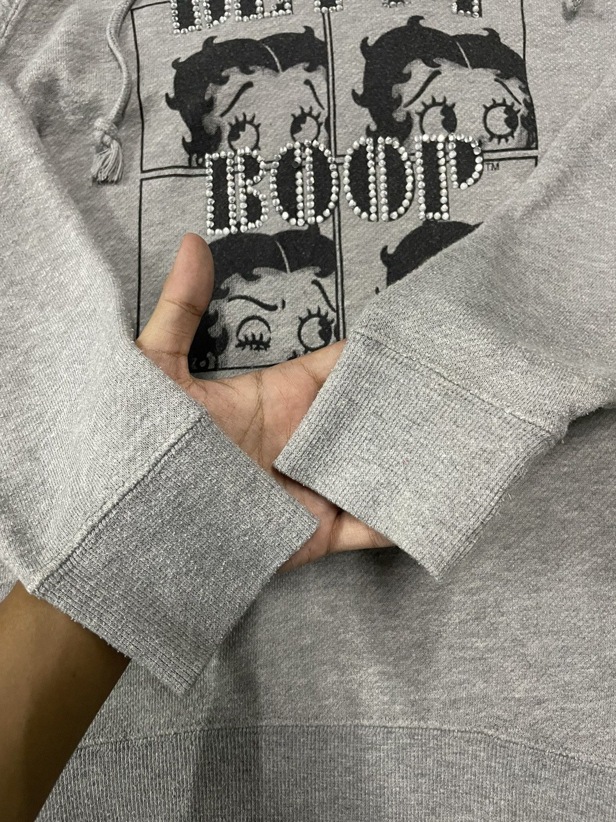 Japanese Brand Vintage Betty Boop Graphic Hoodies Y2k Size US XL / EU 56 / 4 - 6 Thumbnail