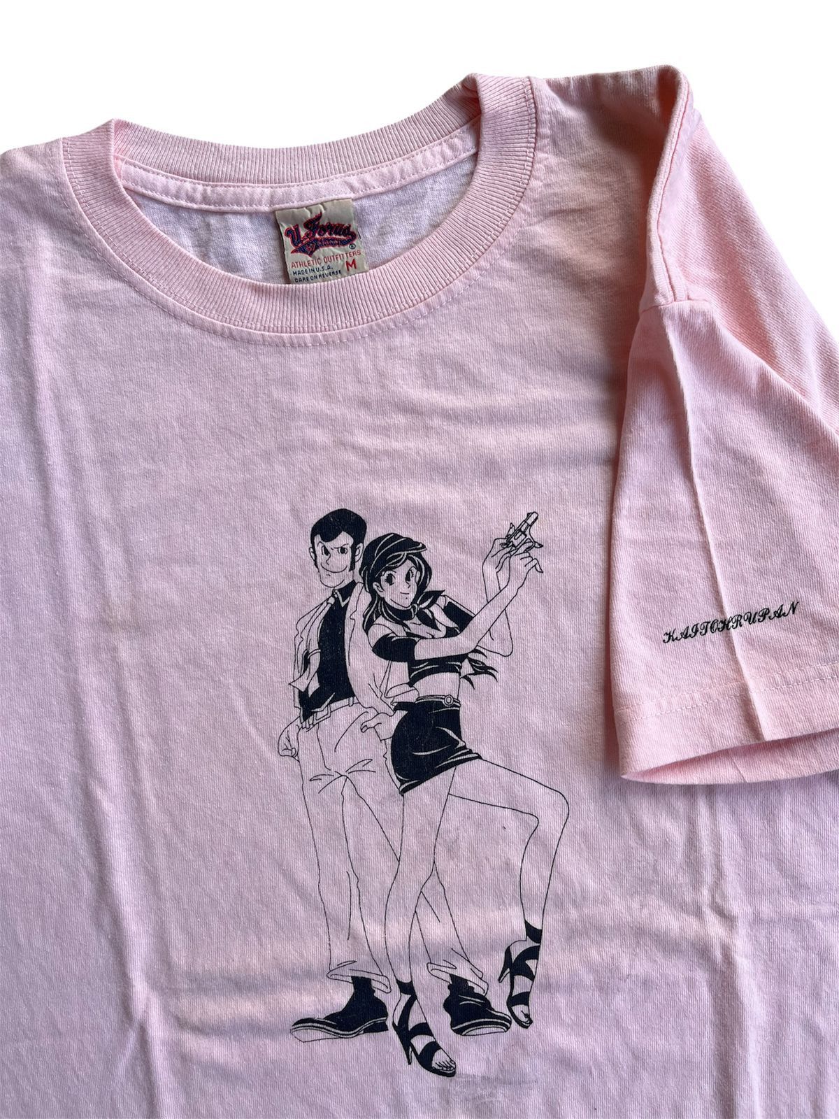 Vintage Early 00s Lupin Tshirt Size US L / EU 52-54 / 3 - 3 Thumbnail