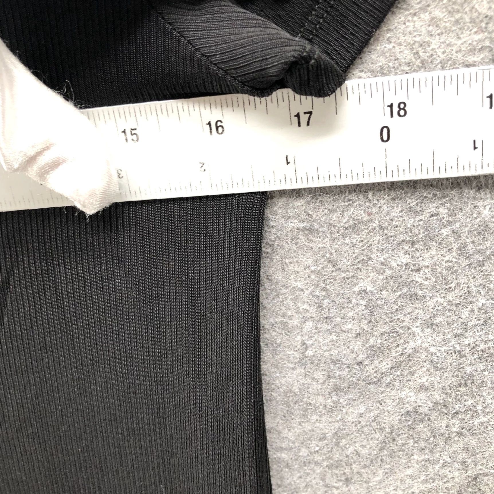 Mango MNG Mango Short Sleeve T Shirt Womens XS Black Slinky Stretch Ribbed Keyhole Shirt Size XS / US 0-2 / IT 36-38 - 7 Thumbnail