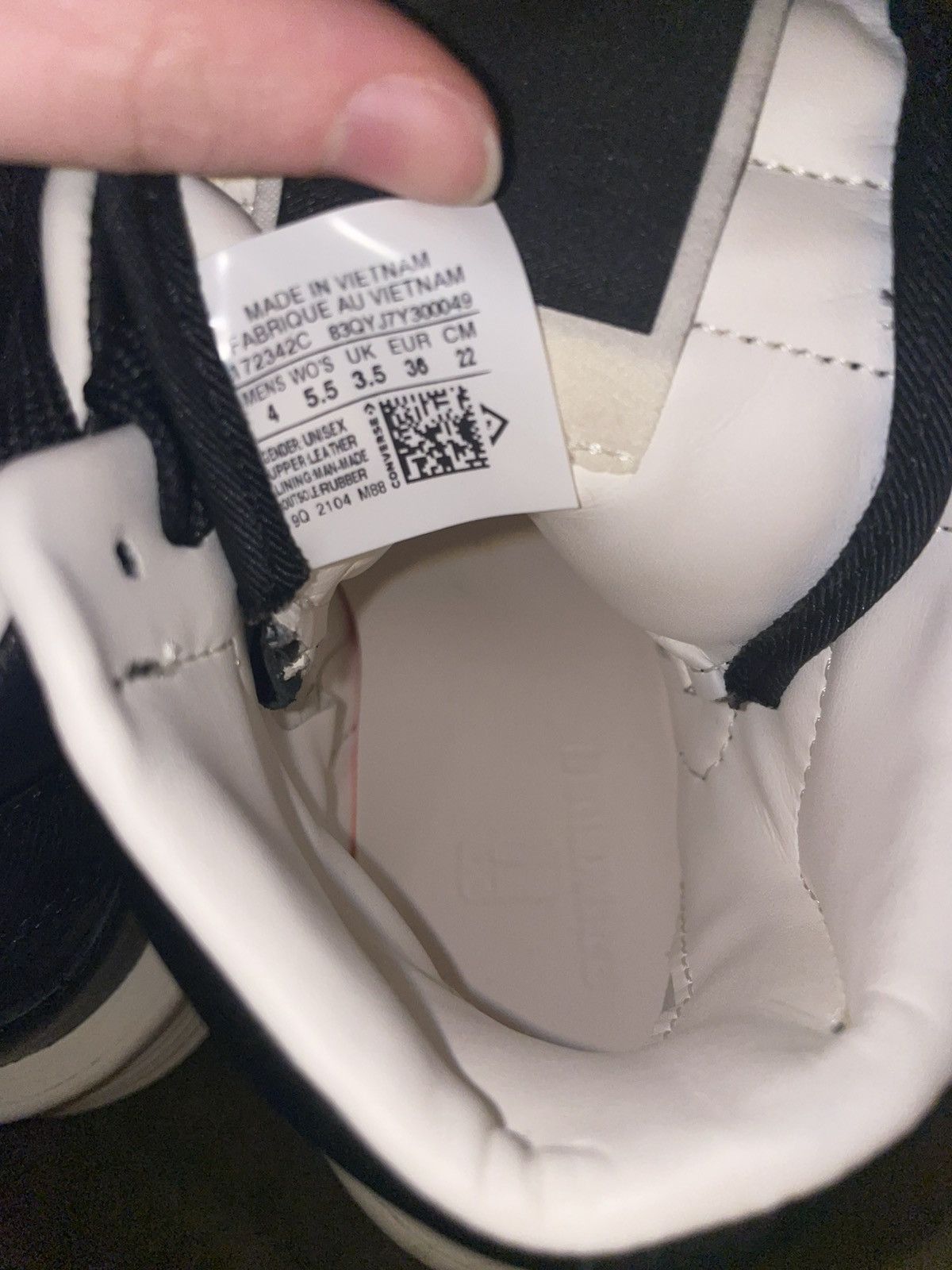 Converse × Rick Owens Drkshdw Drkshdw Trbowpns Rick Owens Size US 5.5 / IT 35.5 - 6 Thumbnail